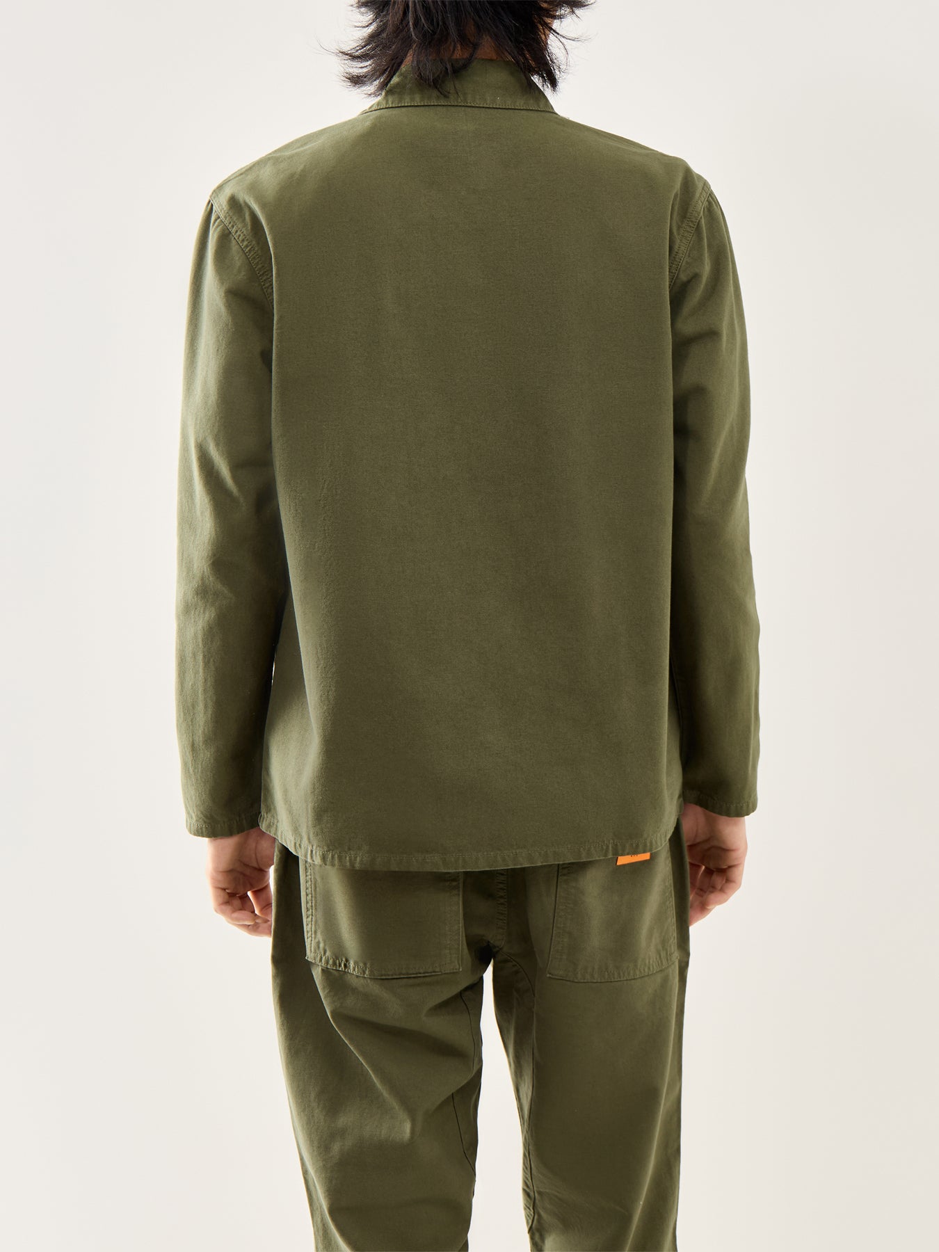 Canvas Chore Shirt Olive