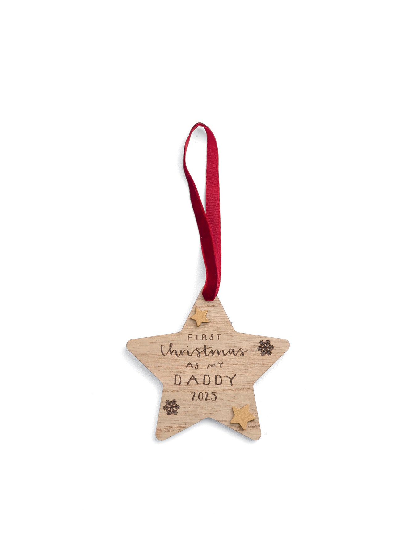 Daddy Hanging Christmas Decoration