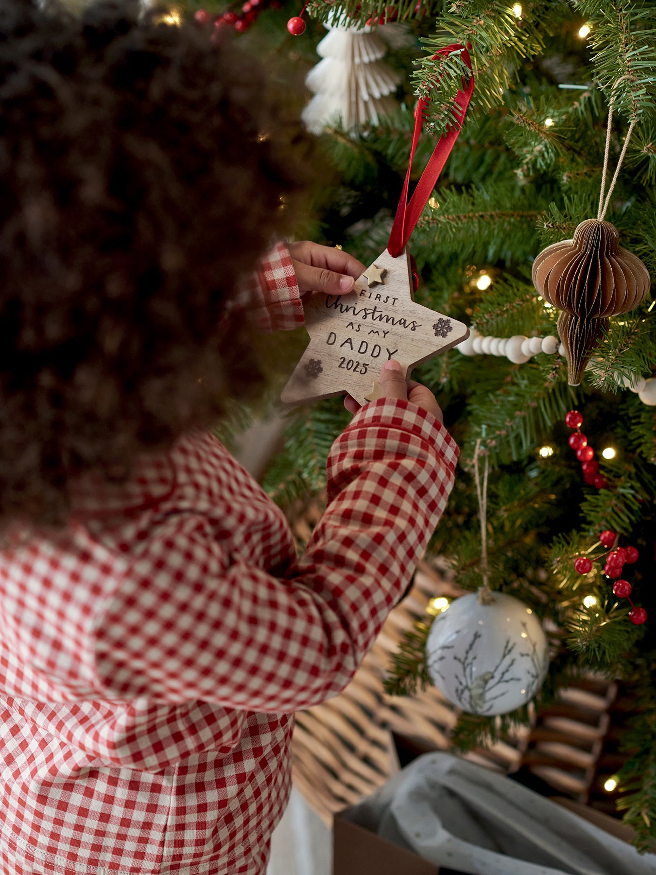 Daddy Hanging Christmas Decoration