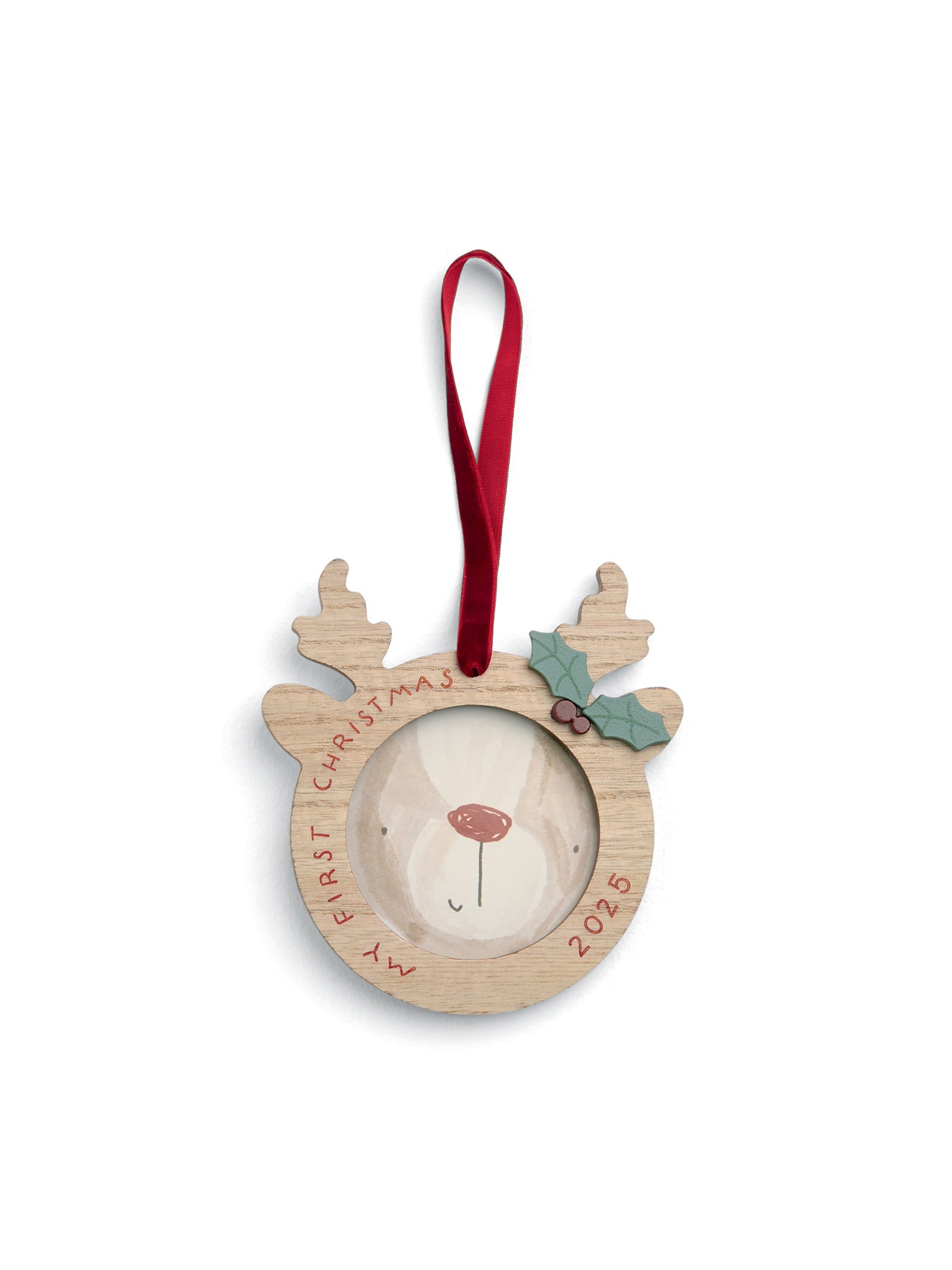 Christmas Hanging Decoration Frame Reindeer Neutral