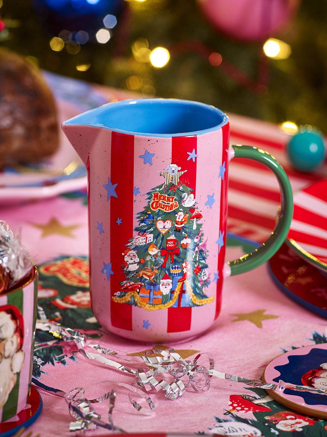 Fabulously Festive Jug Multi Colour