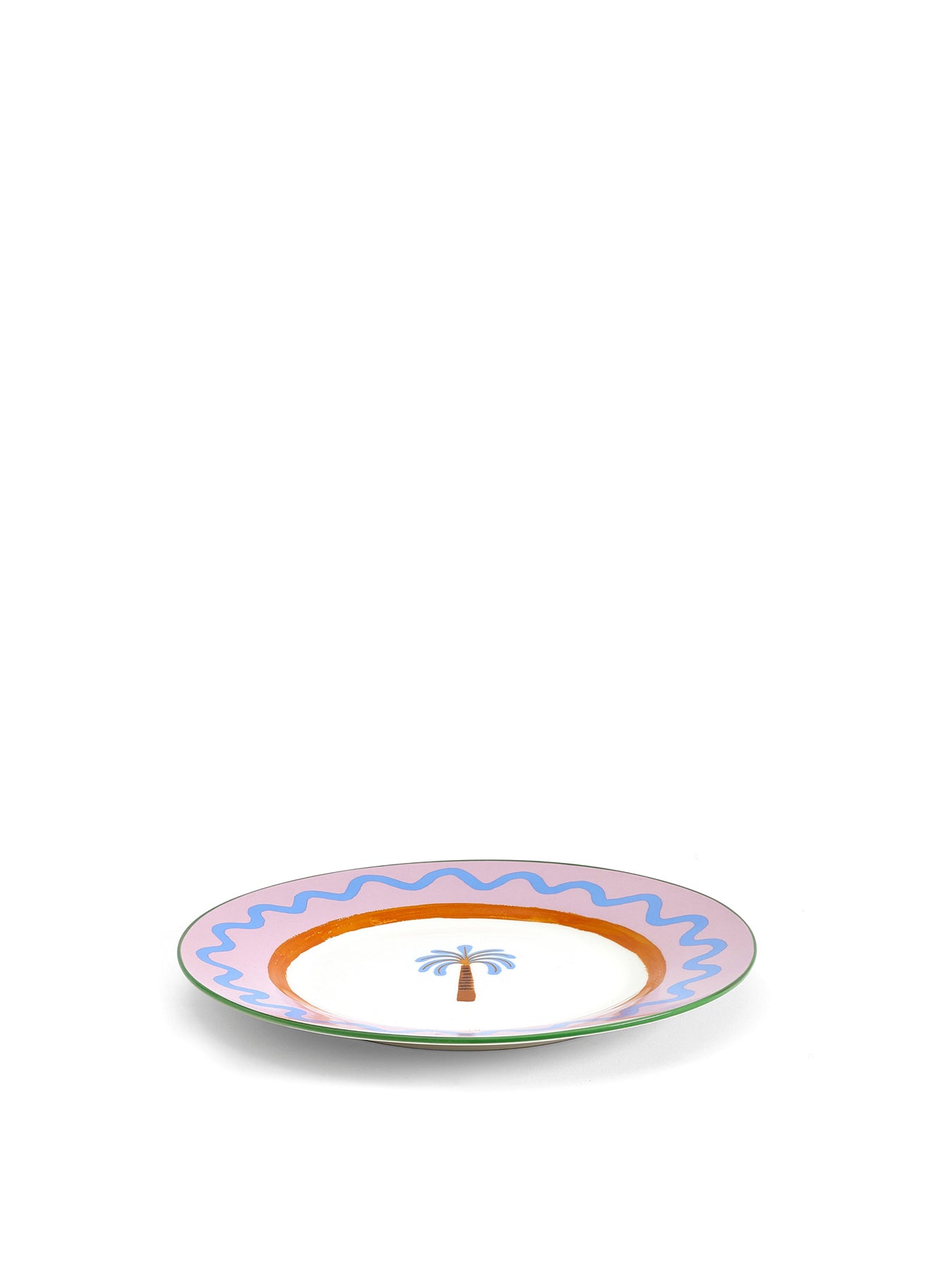 Palm Tree Dinner Plate Multi