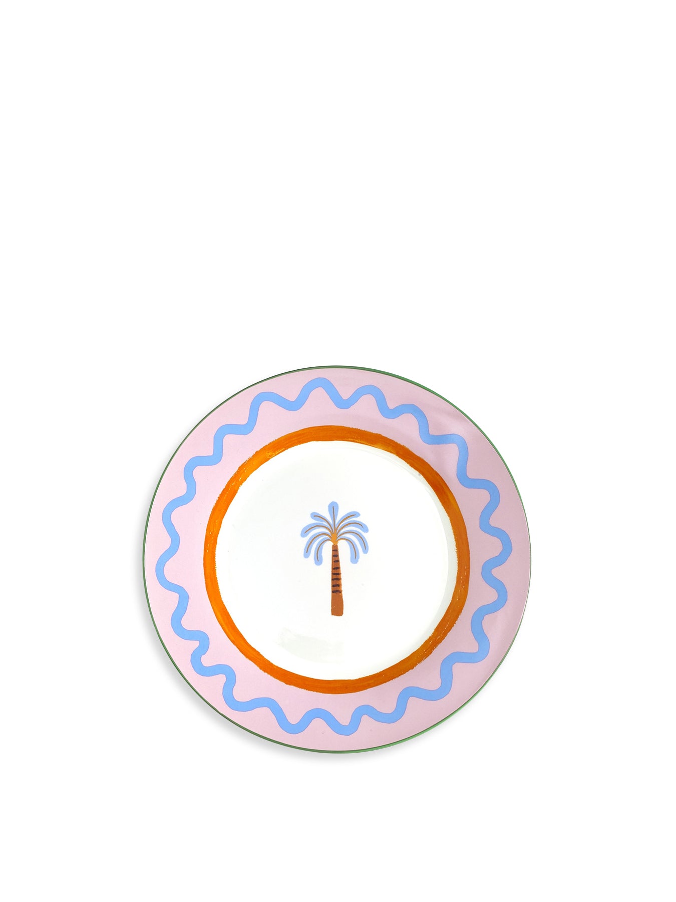 Palm Tree Dinner Plate Multi