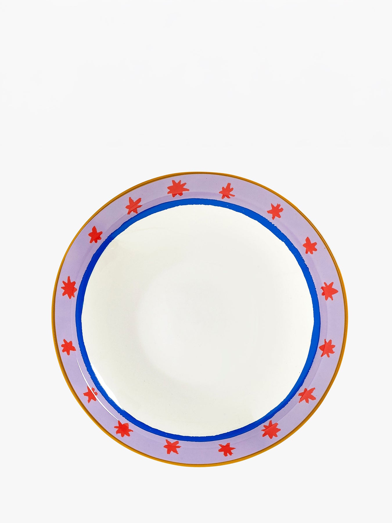 Red Star Pasta Bowl Red