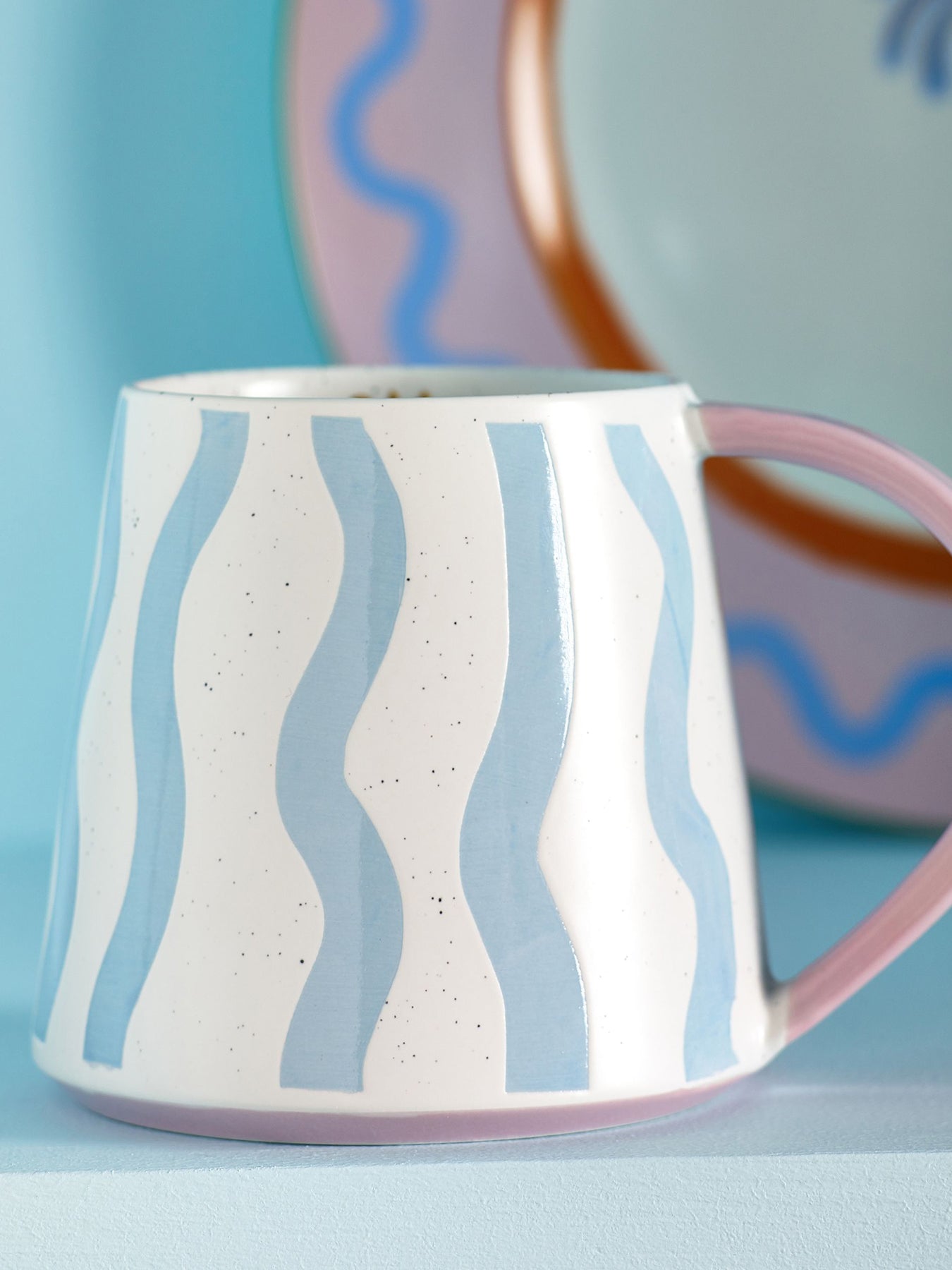 Electric Coast Blue Wave Mug