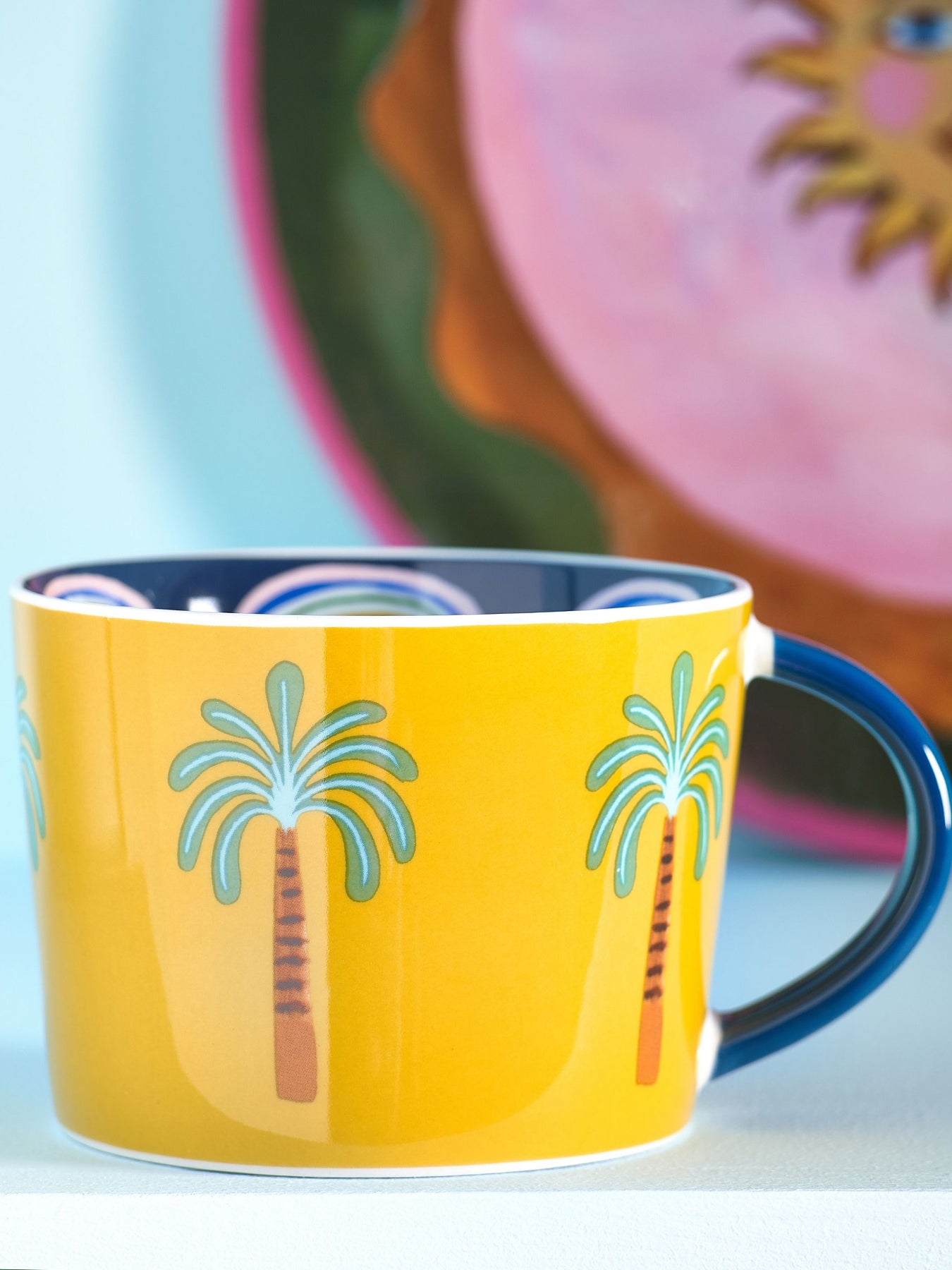 Palm Tree Mug Multi
