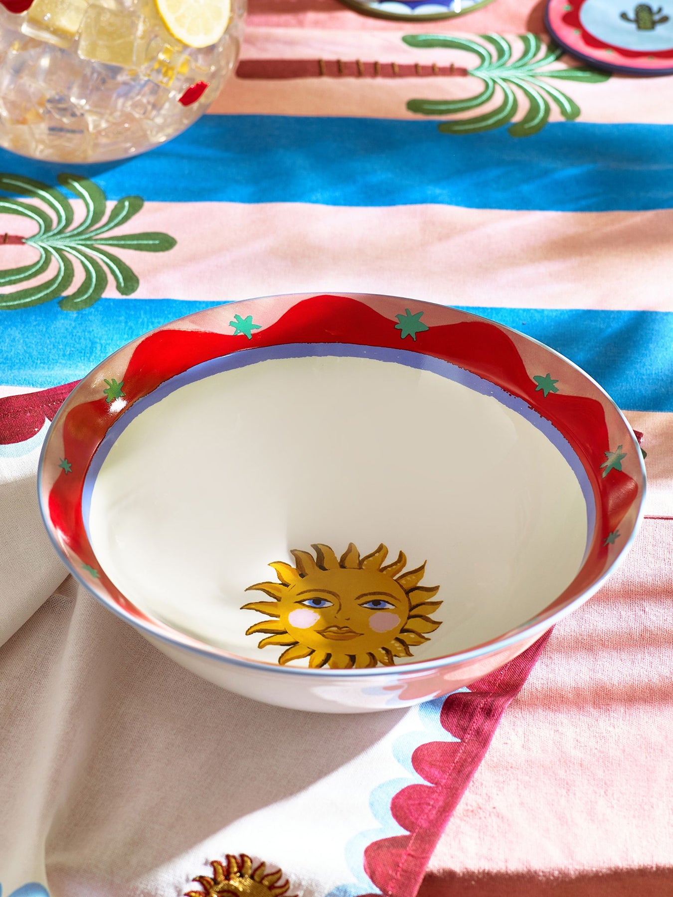 Electric Coast Sun Serve Bowl Multi Colour