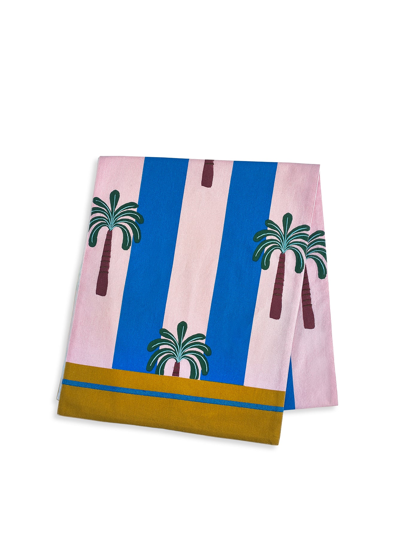 Electric Coast Palm Tree Table Runner