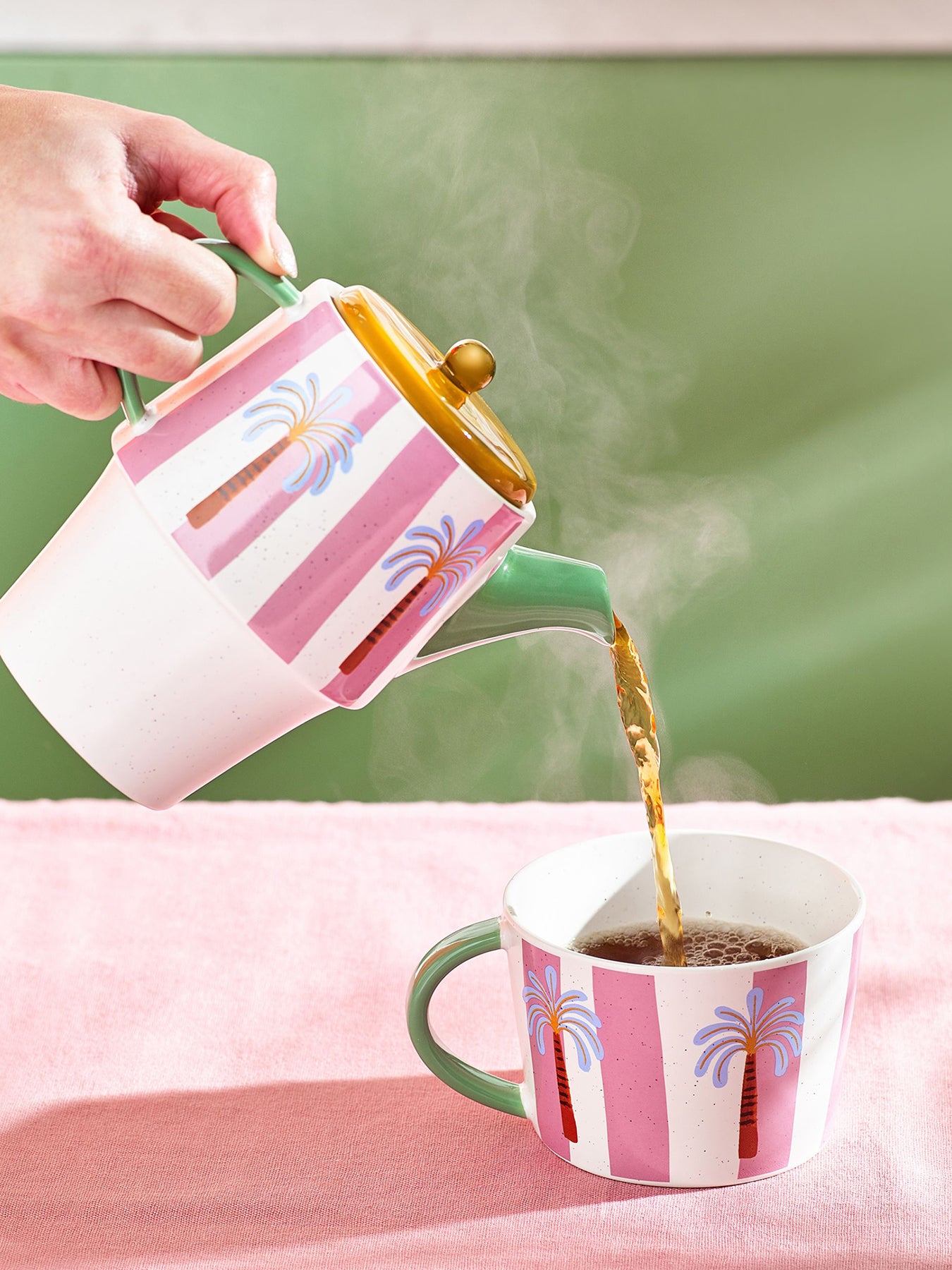 Electric Coast Palm Tea for One