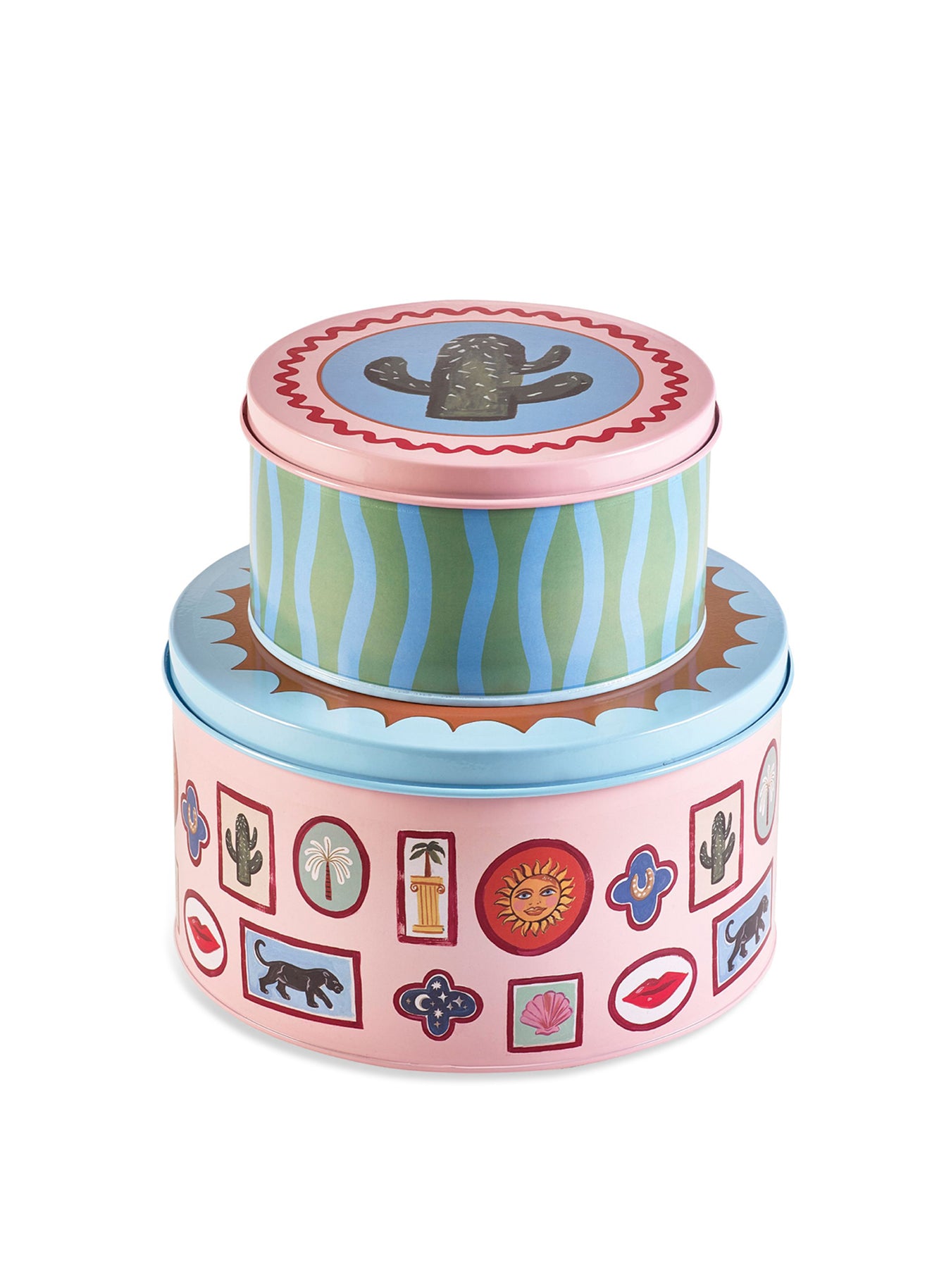 Electric Coast Set of 2 Cake Tins