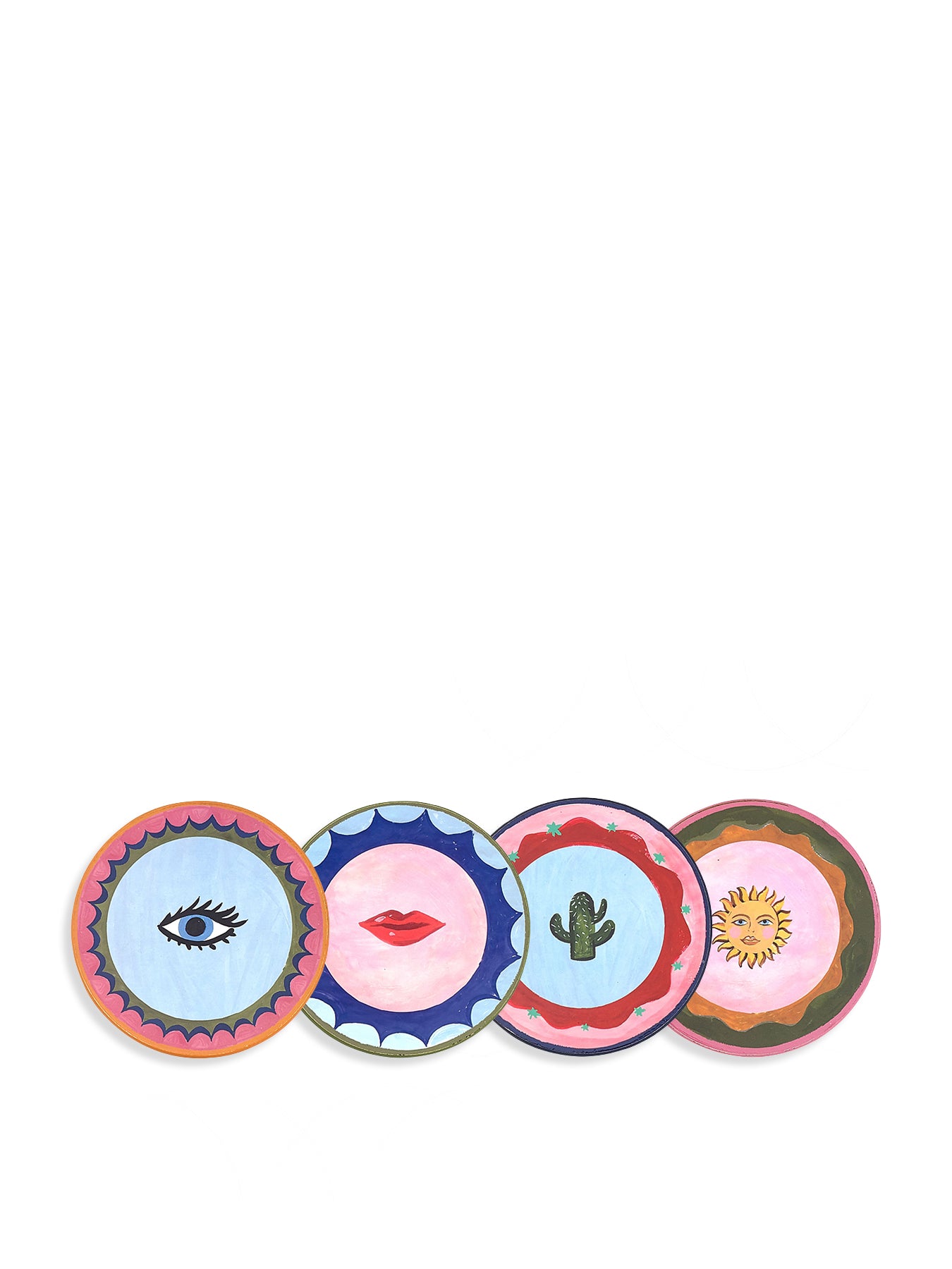 Electric Coast Set of 4 Iron Cork Backed Placemats