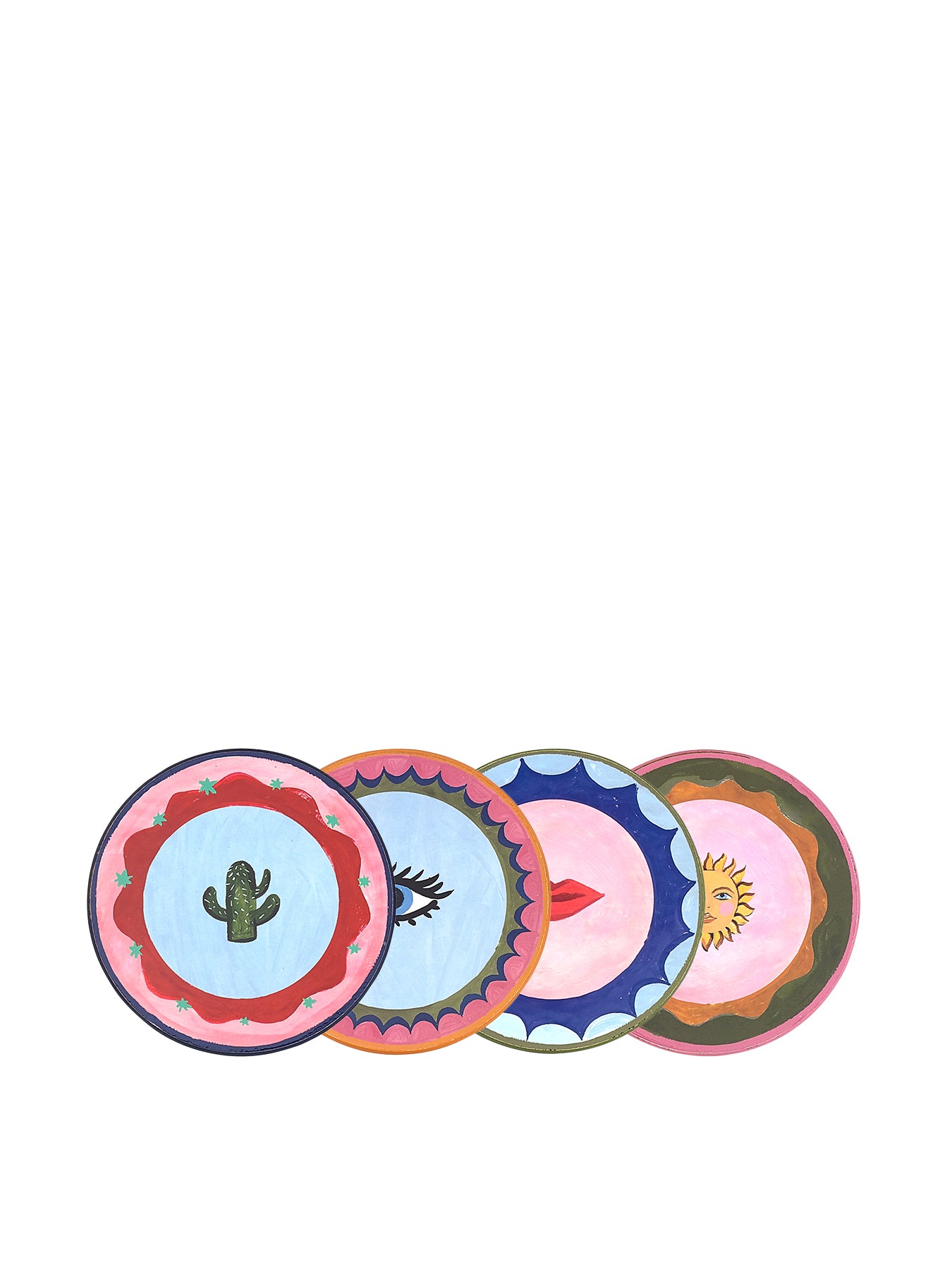 Electric Coast Coaster Set of 4