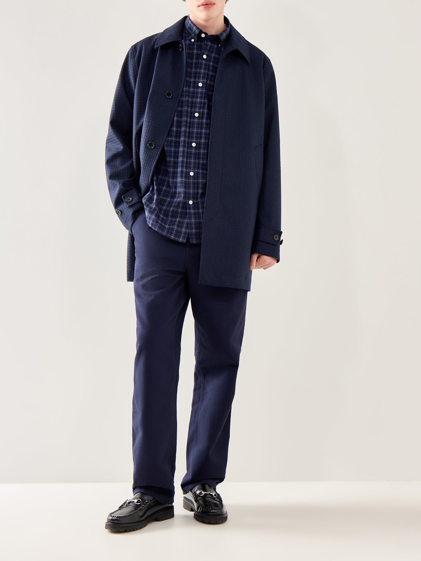 Classic Poplin Check Shirt