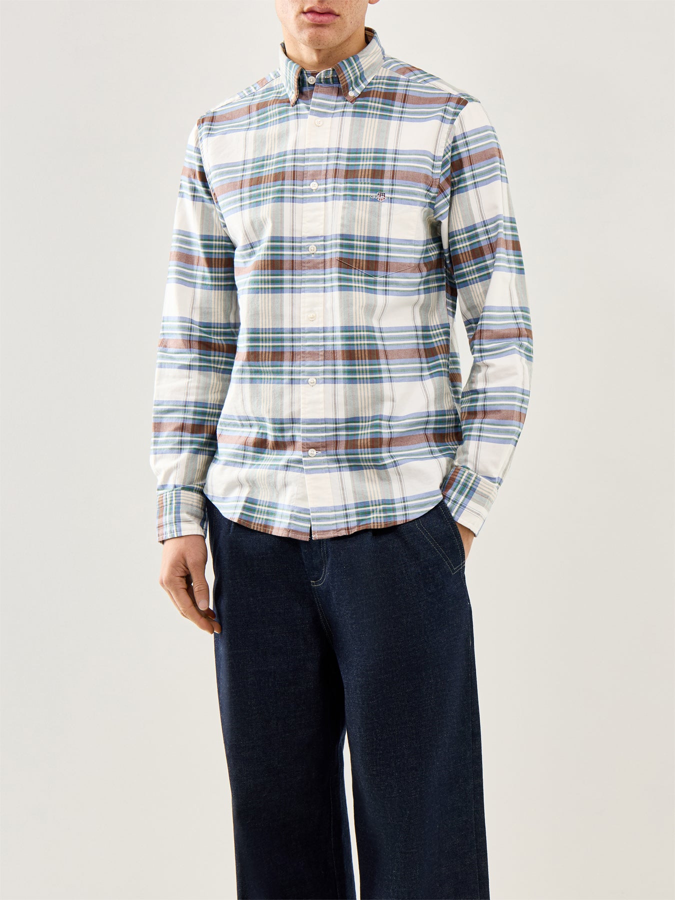 Oxford Check Shirt Multi