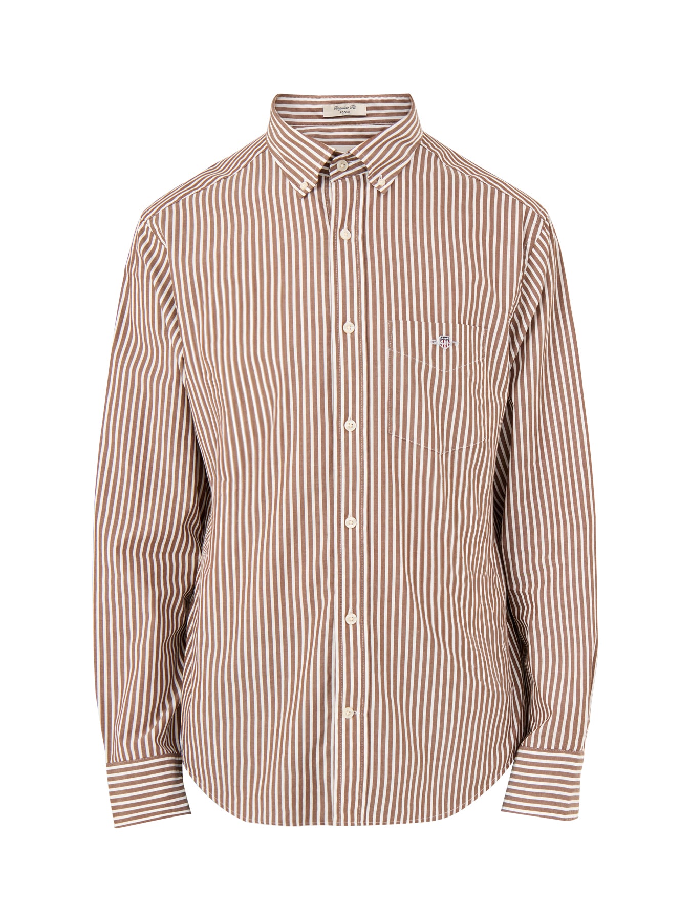 Classic Poplin Stripe Shirt Navy