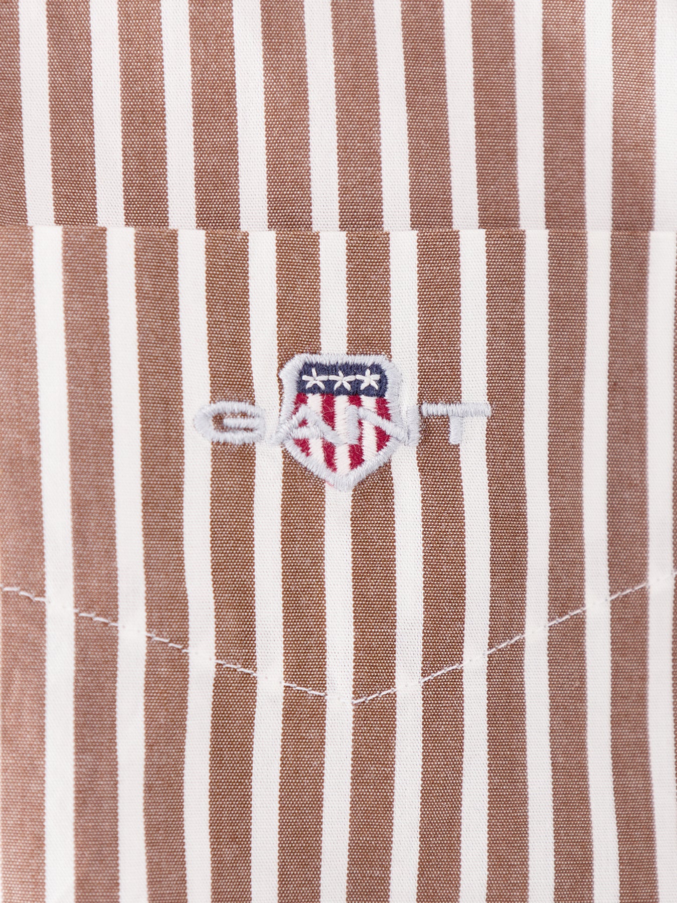 Classic Poplin Stripe Shirt Navy