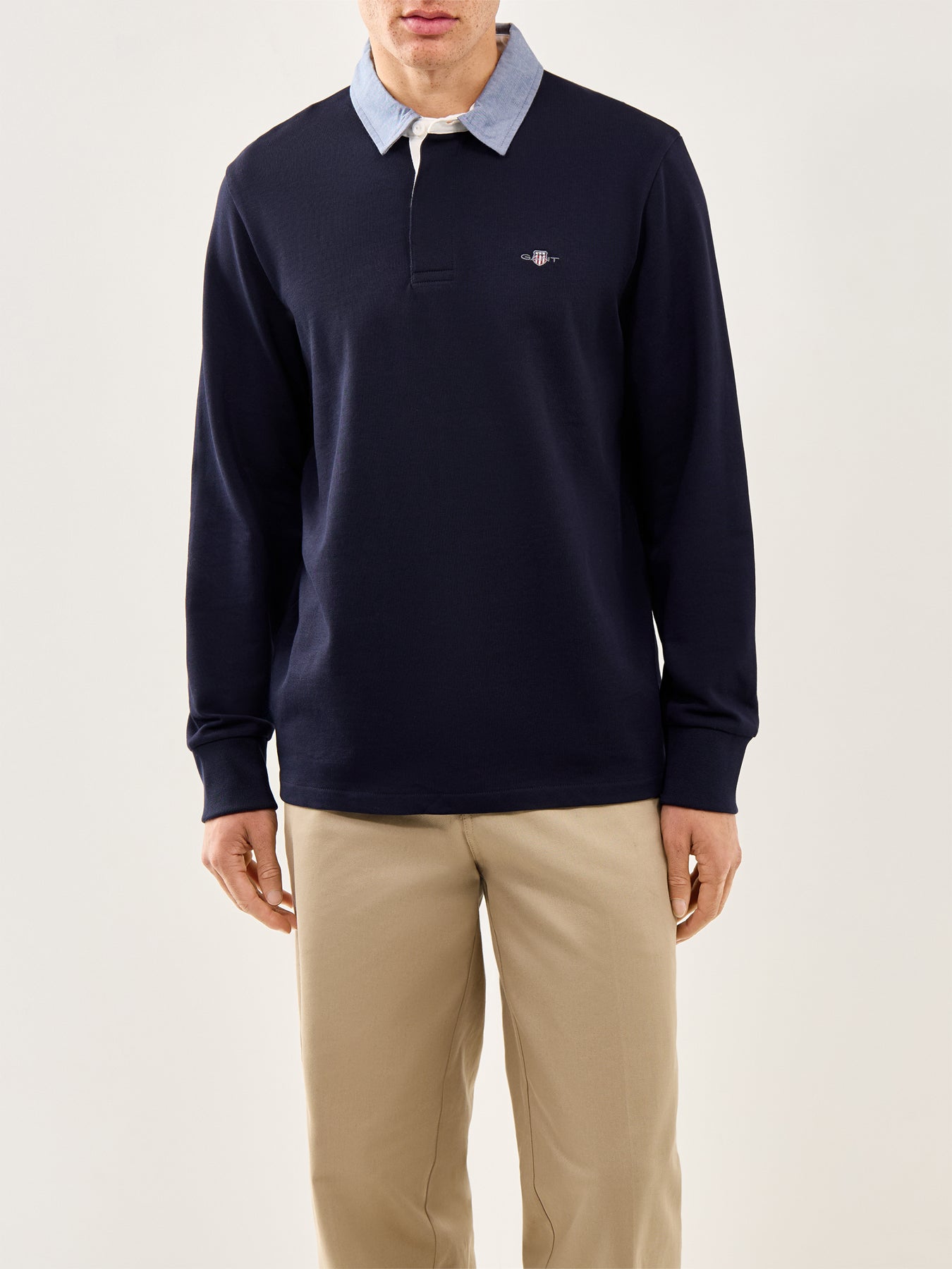 Chambray Heavy Rugger Evening Blue