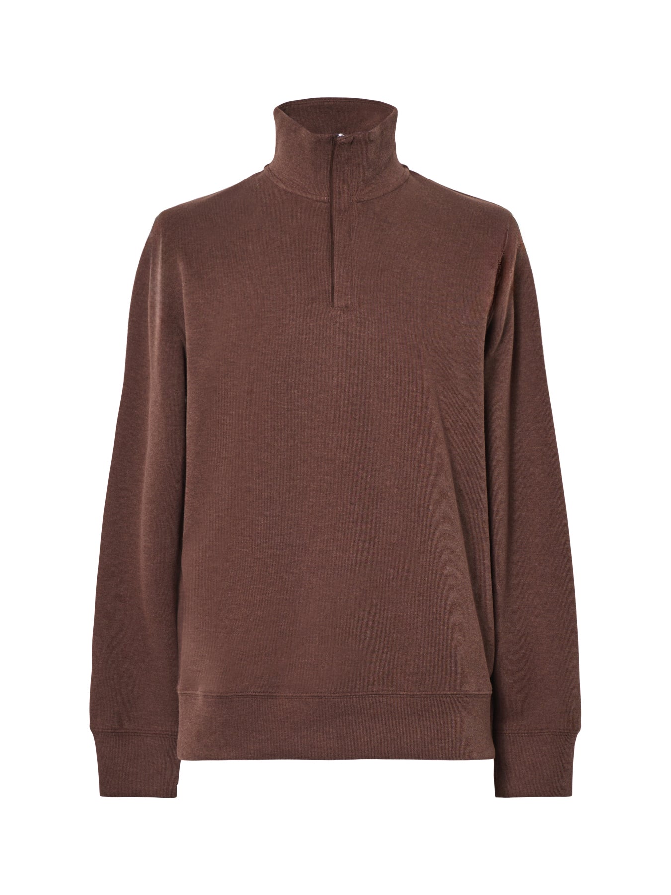 Light Sacker Half Zip Brown
