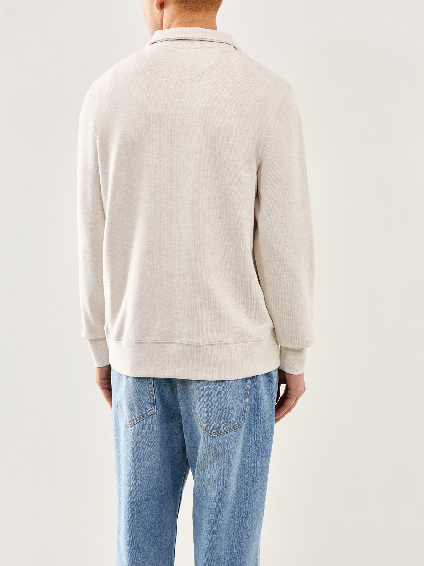 Light Sacker Half Zip Cream