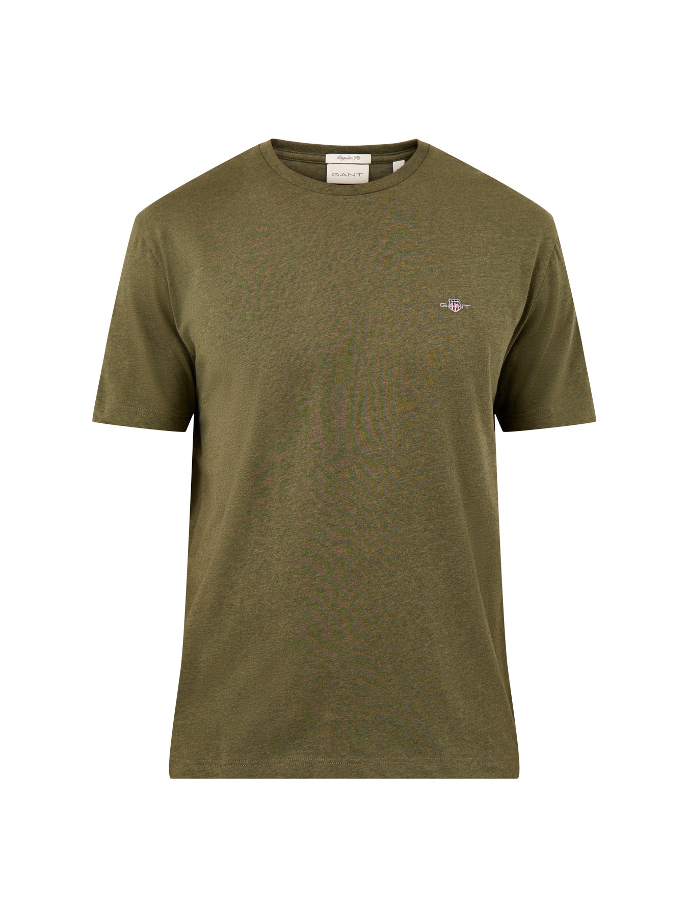 Shield T-Shirt Khaki Green Melange
