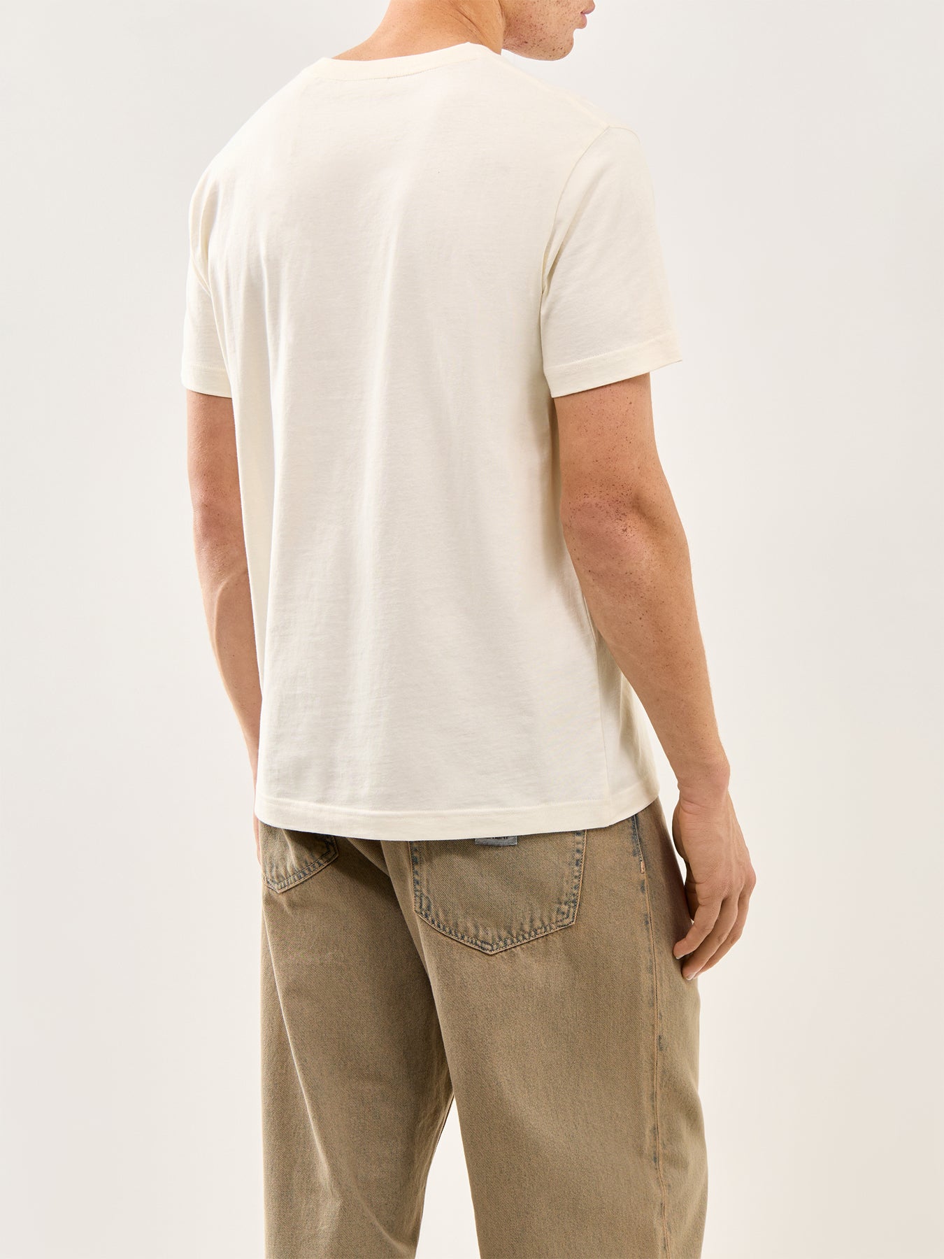 Graphic Ski T-Shirt Cream