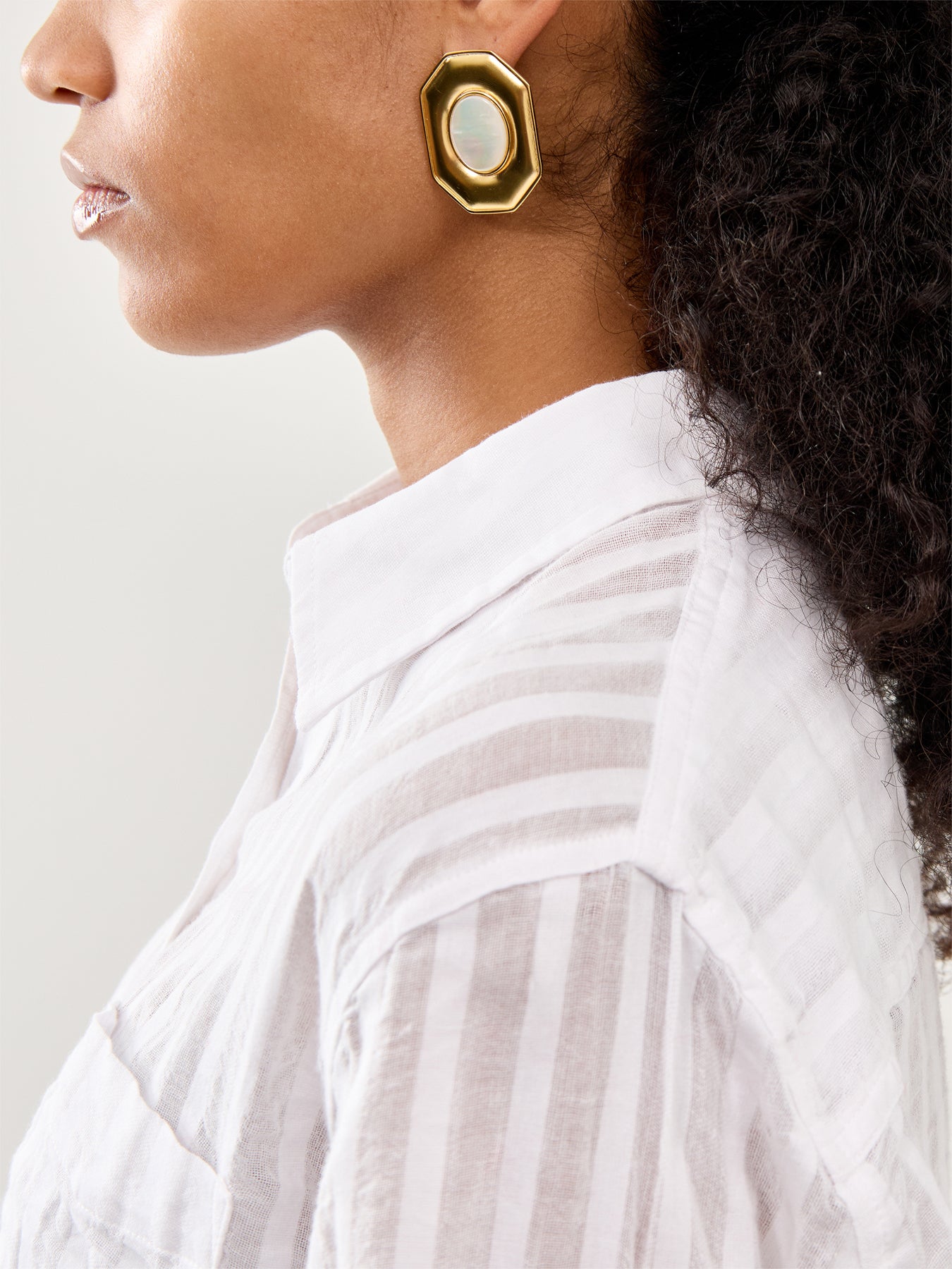 Joan Earrings White Gold