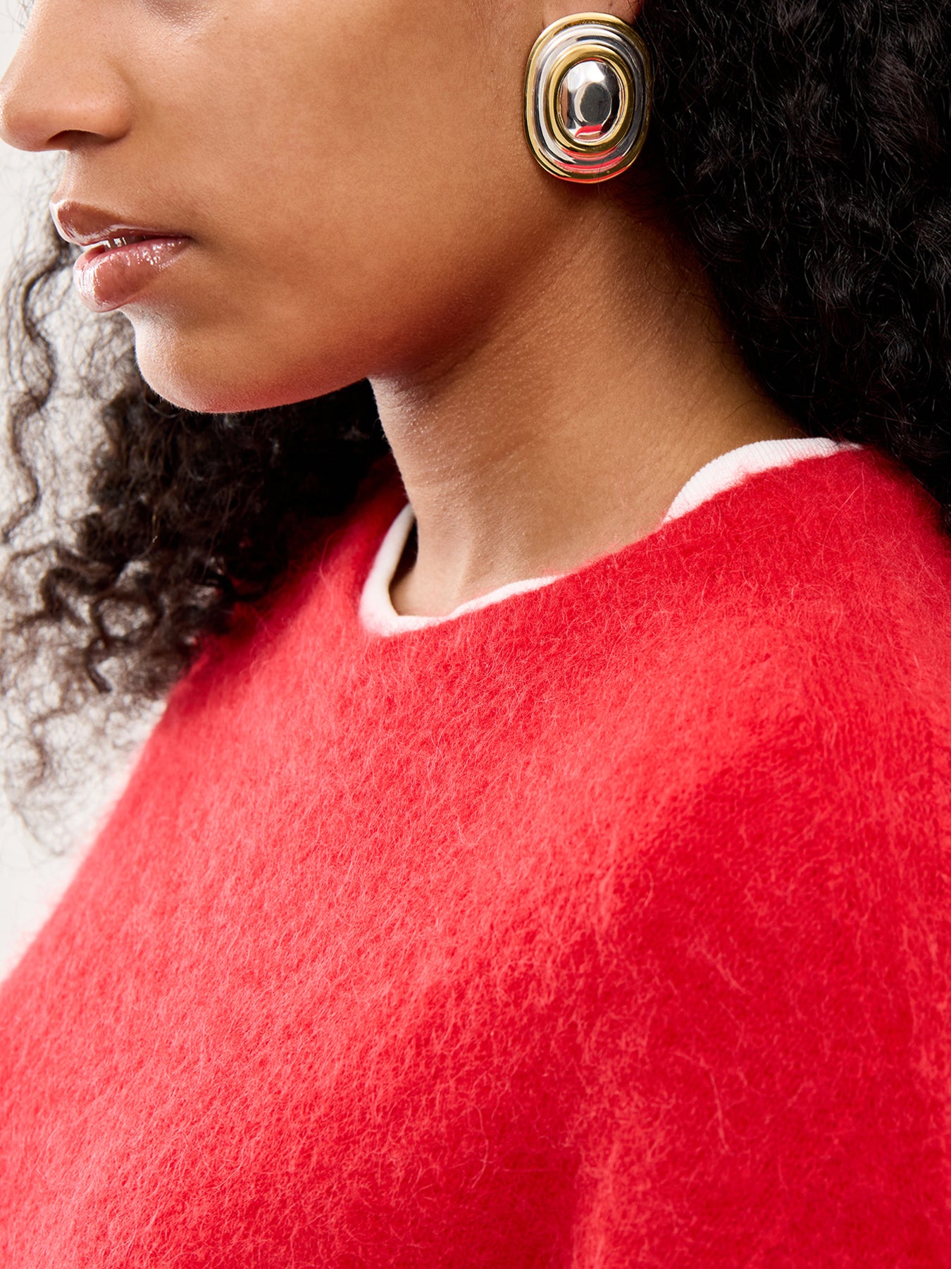 Duo Coco Earrings Gold Silver