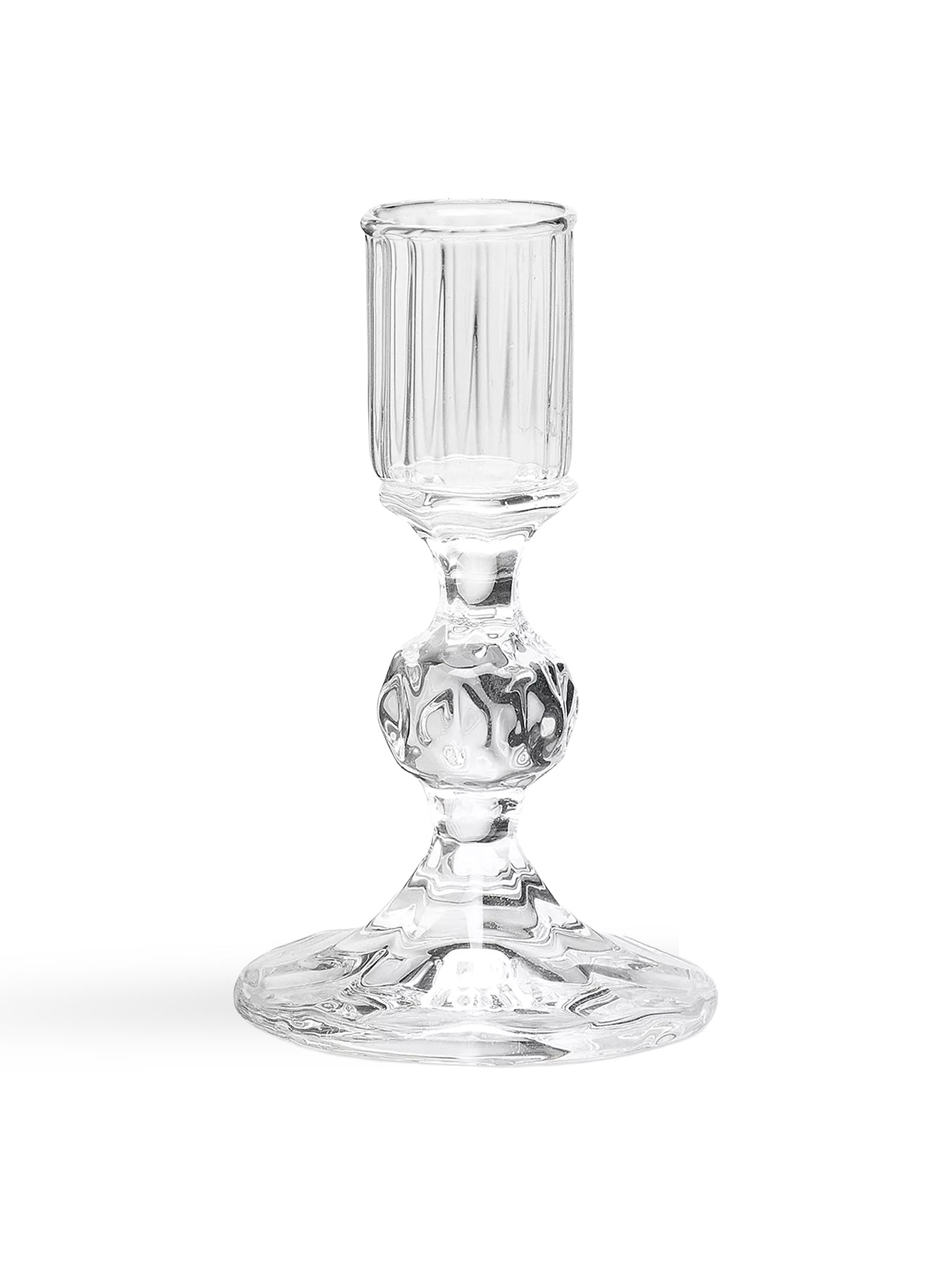 Gemma Candle Holder Clear