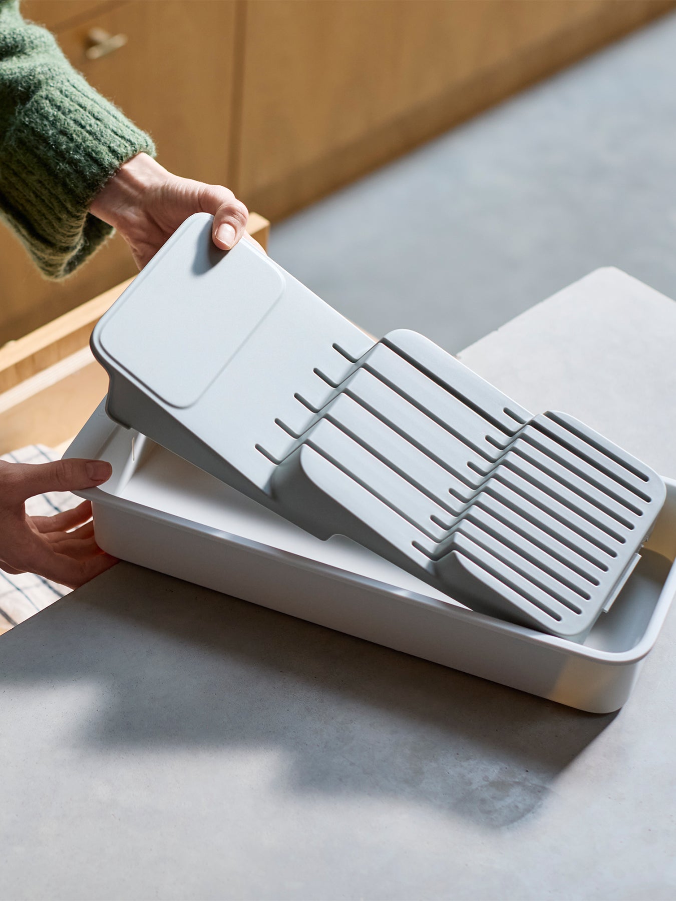 DrawerStore 2 Tier Knife Organiser