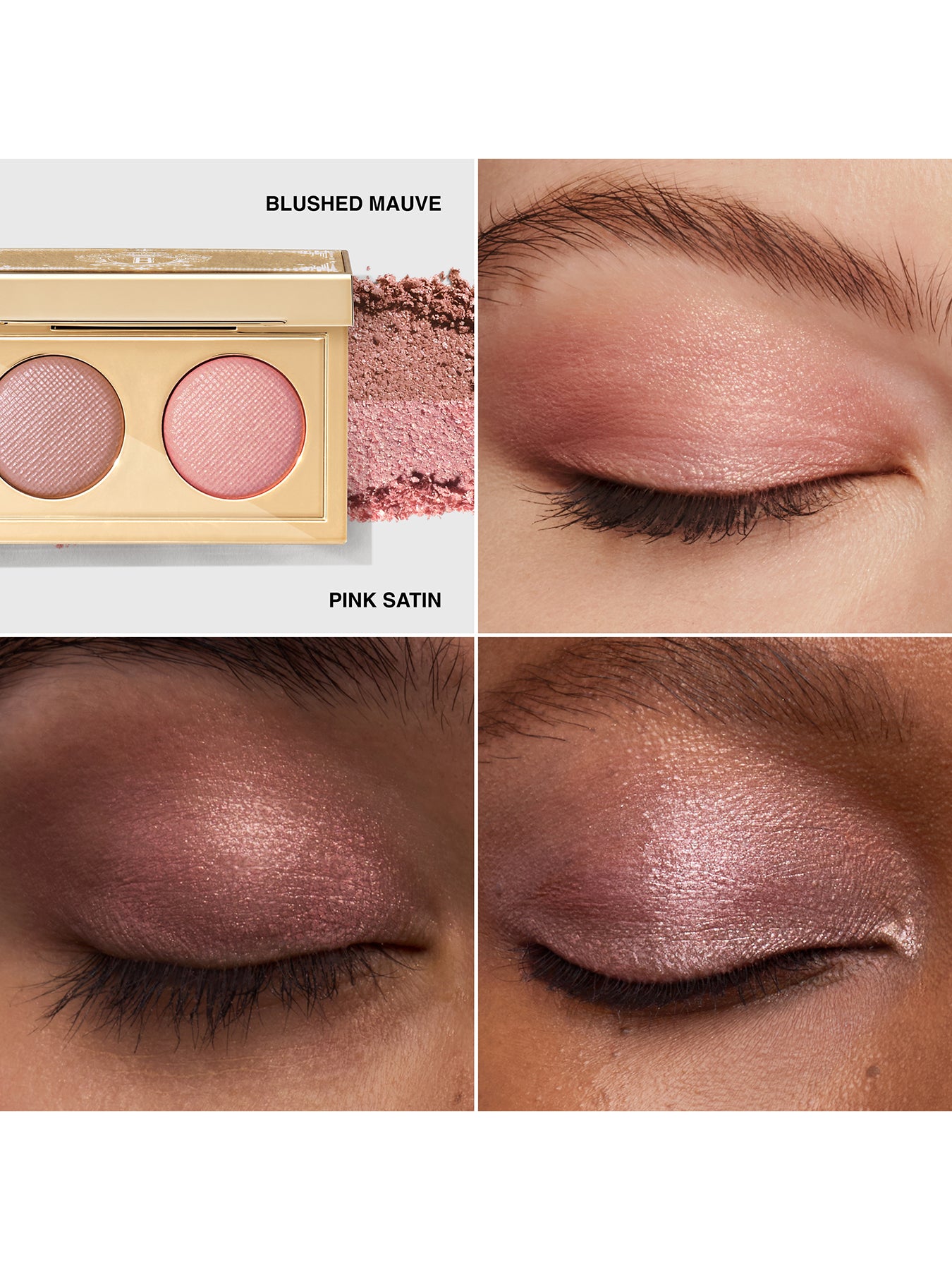 Luxe Eye Shadow Duo Sparkling Pink