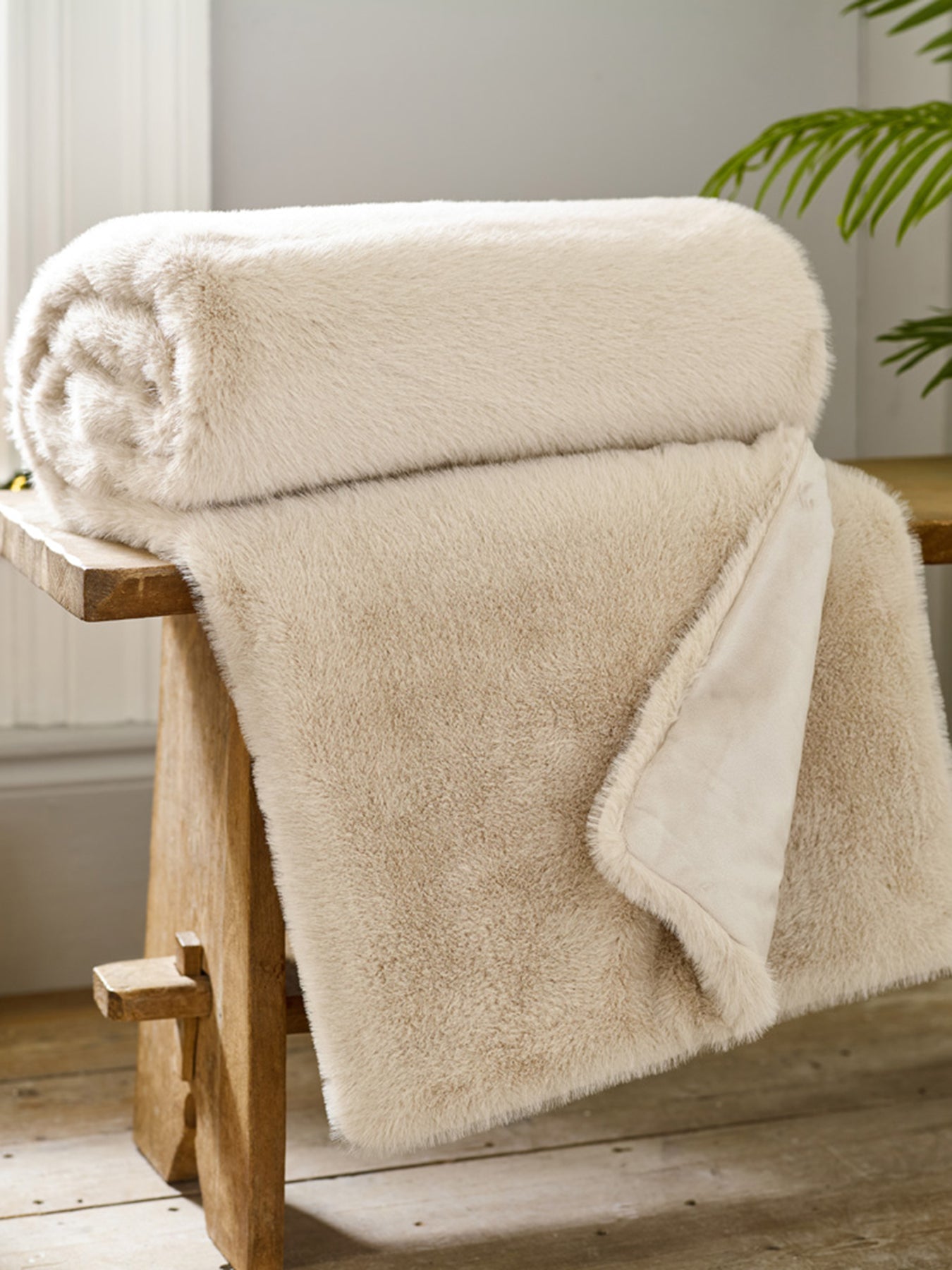 TLC Ashford Throw 130x180cm Natural