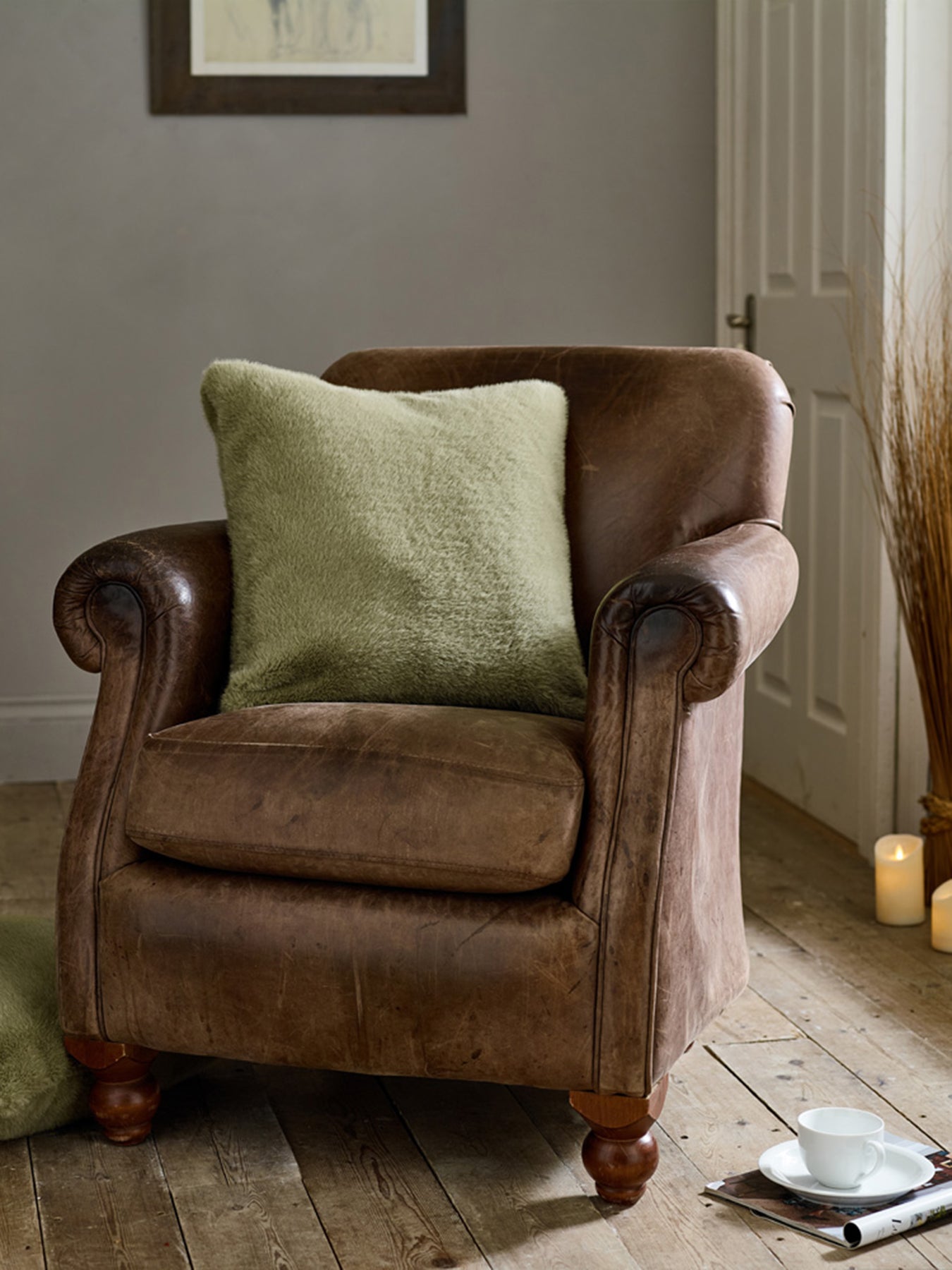 Deyongs TLC Ashford Cushion Pair Sage