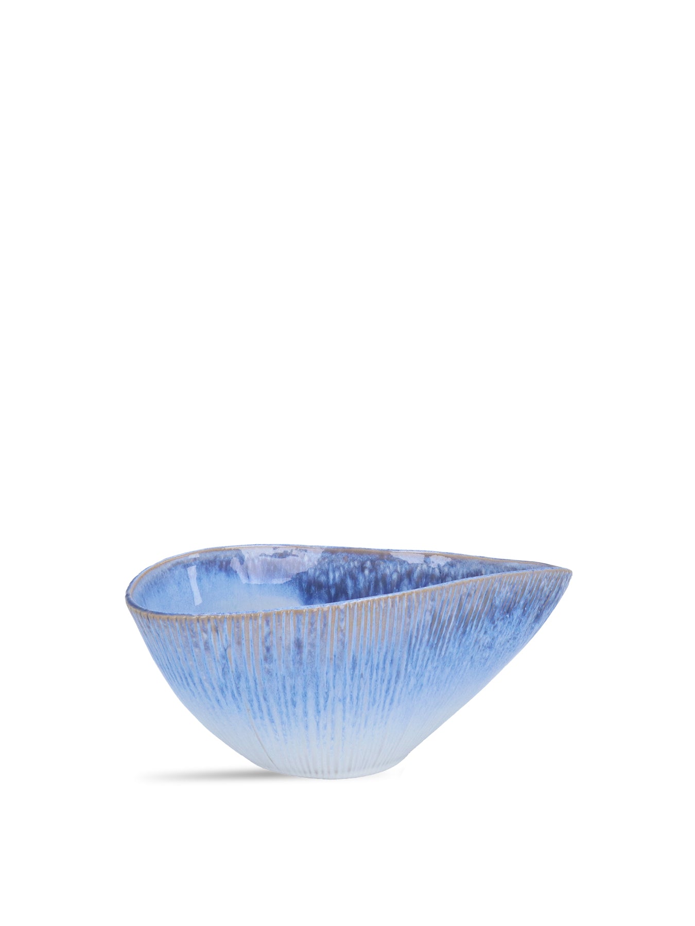 Ombre Stoneware Shell Bowl Ornament