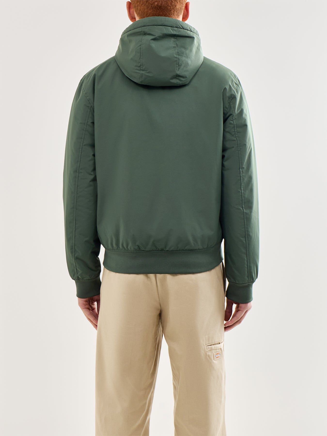 Hooded Brentham Jacket Olive
