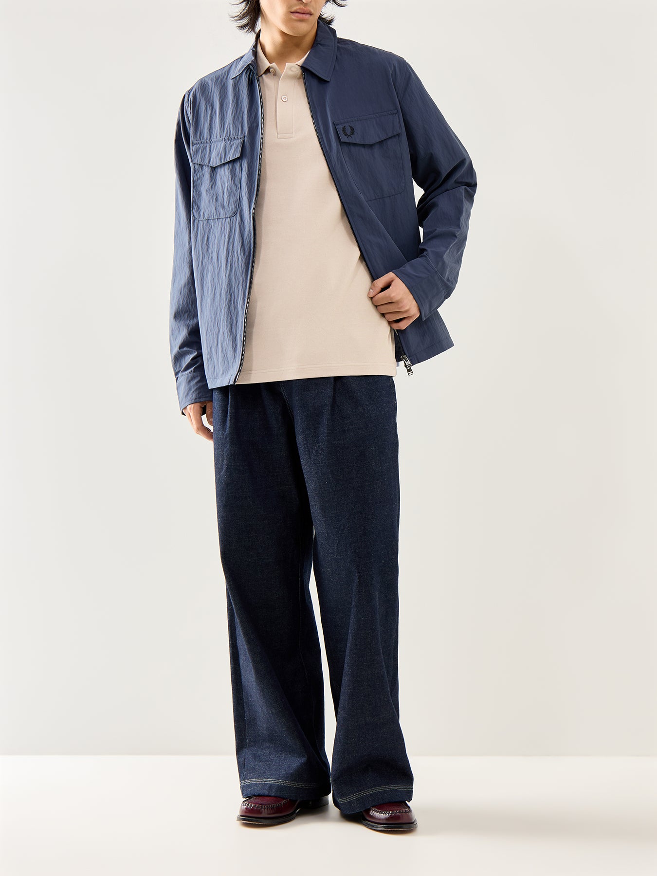 Twin Tipped Polo Shirt Green