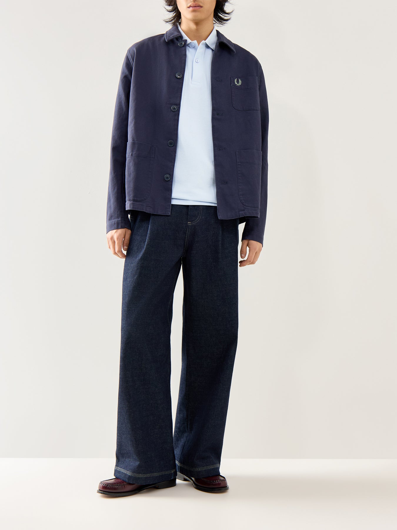 Twin Tipped Polo Shirt Ecru