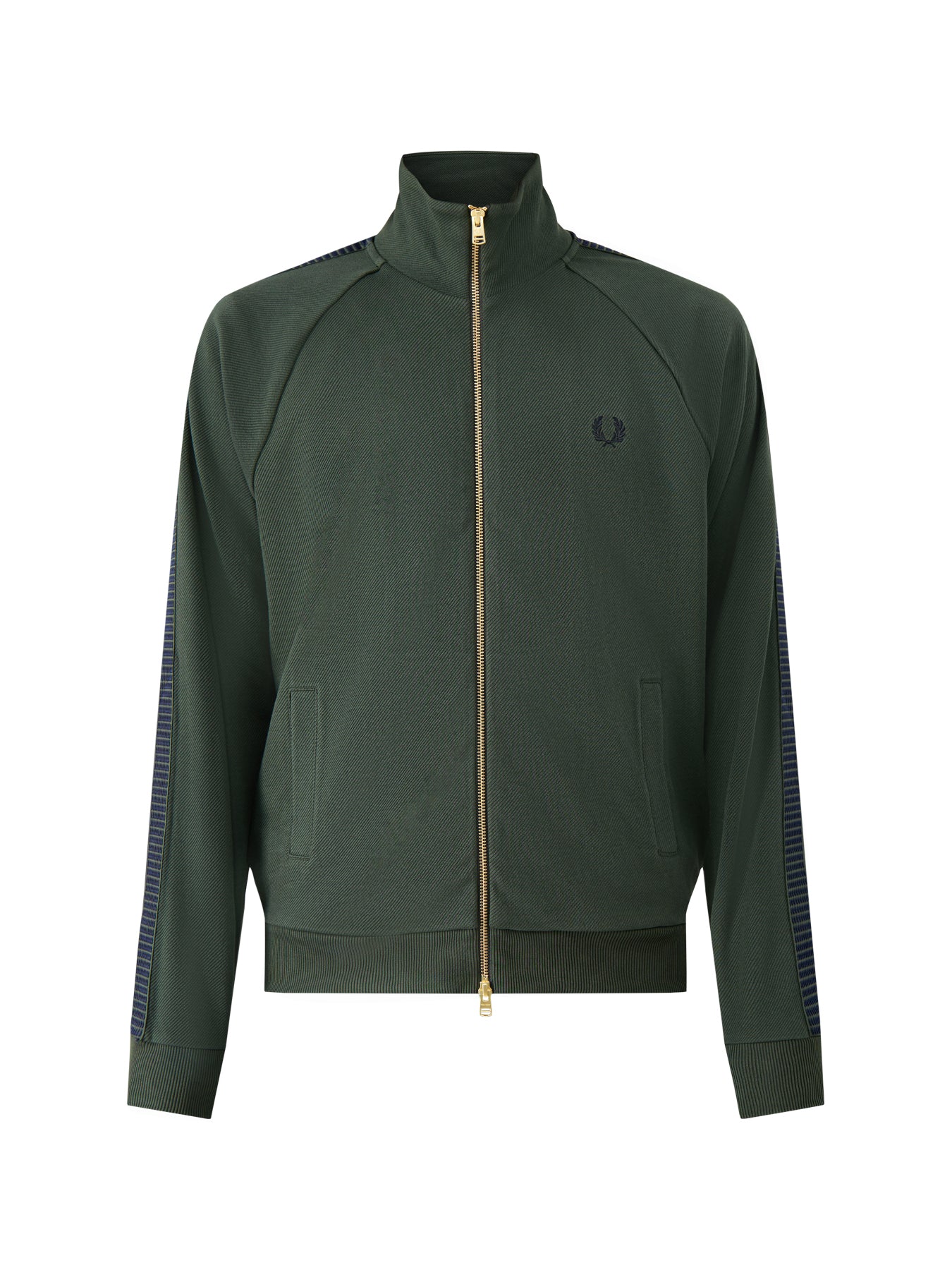 Dash Taped Track Jacket Green