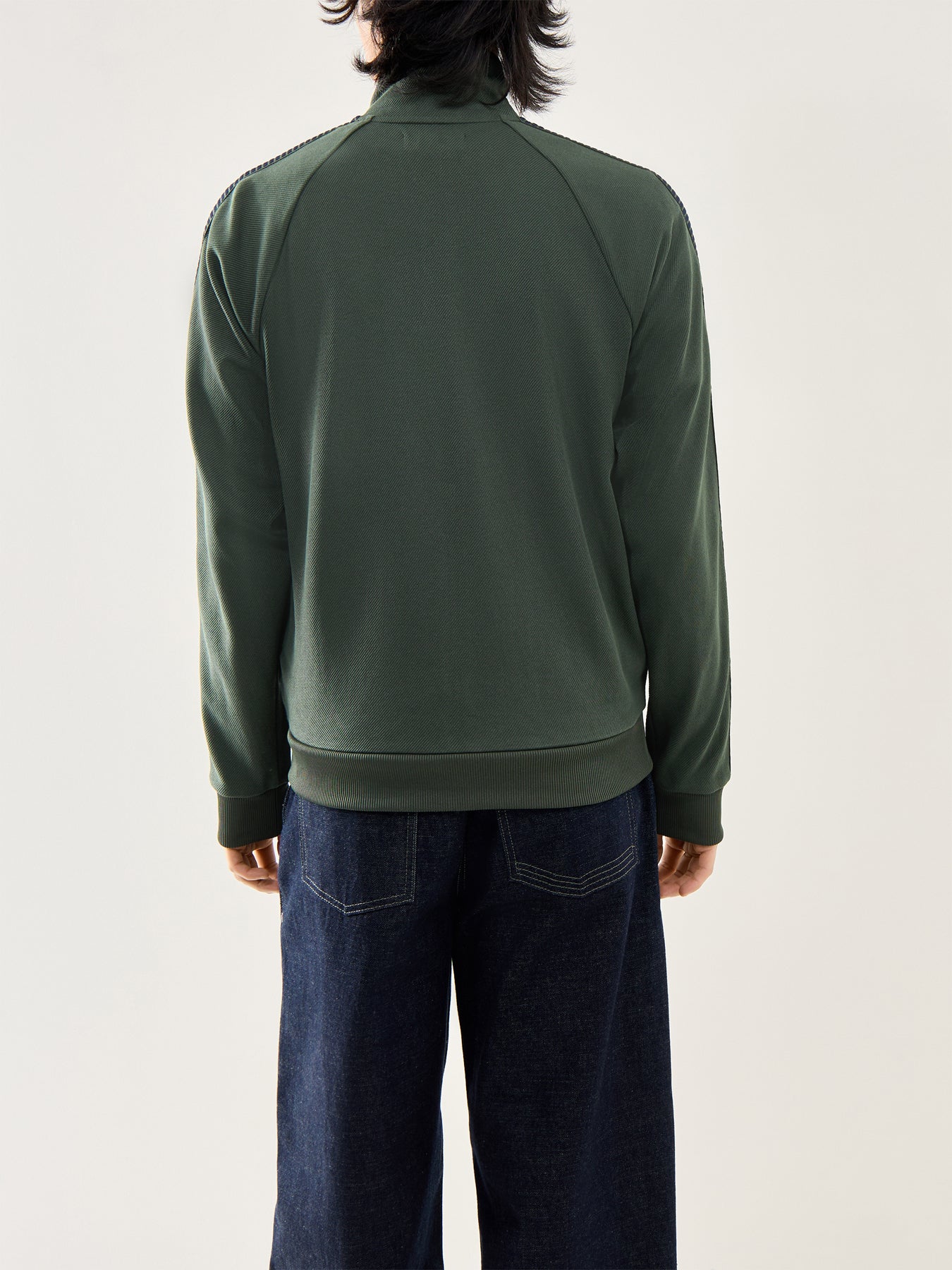 Dash Taped Track Jacket Green