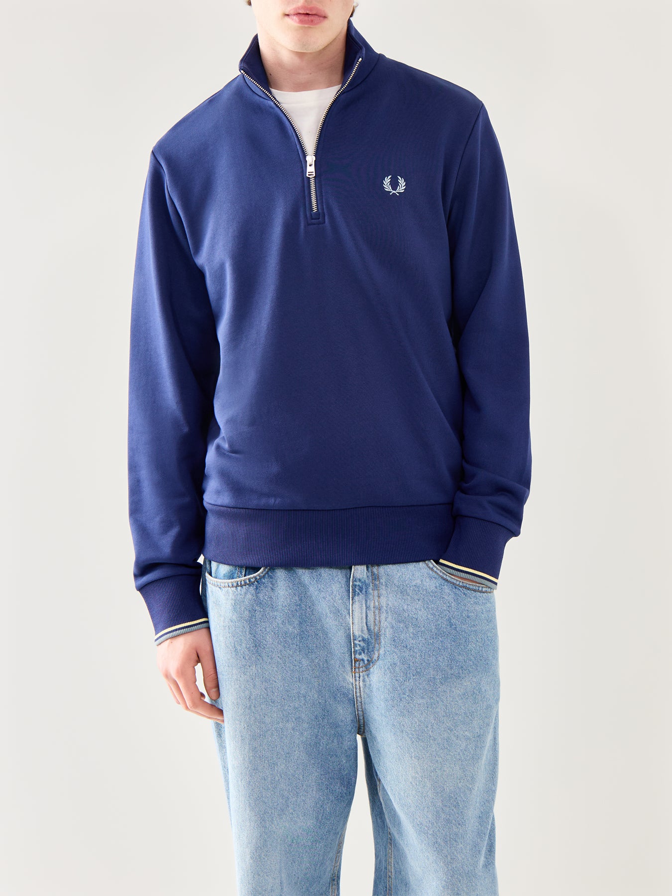 Half Zip Sweatshirt Navy