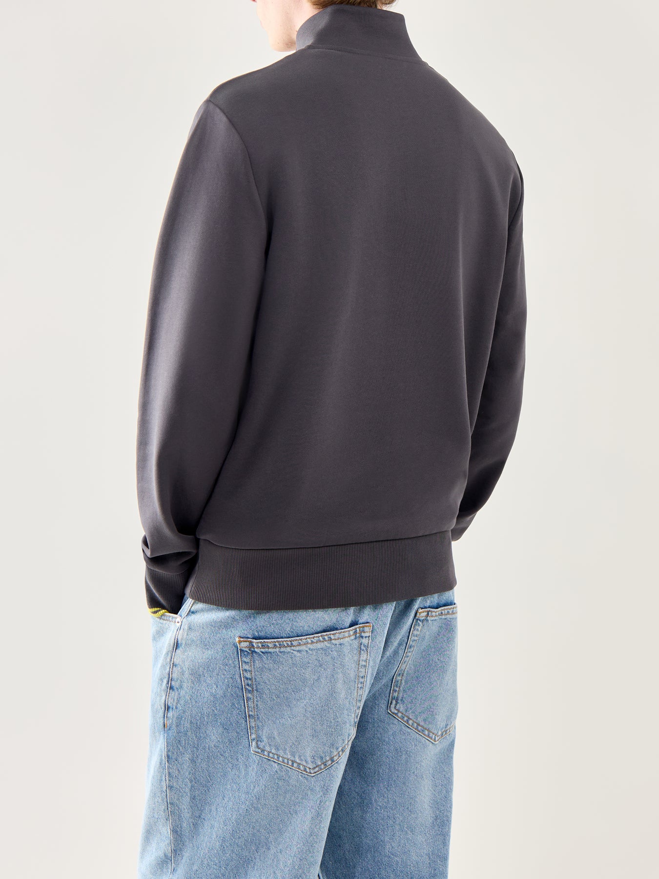 Half Zip Sweatshirt Black