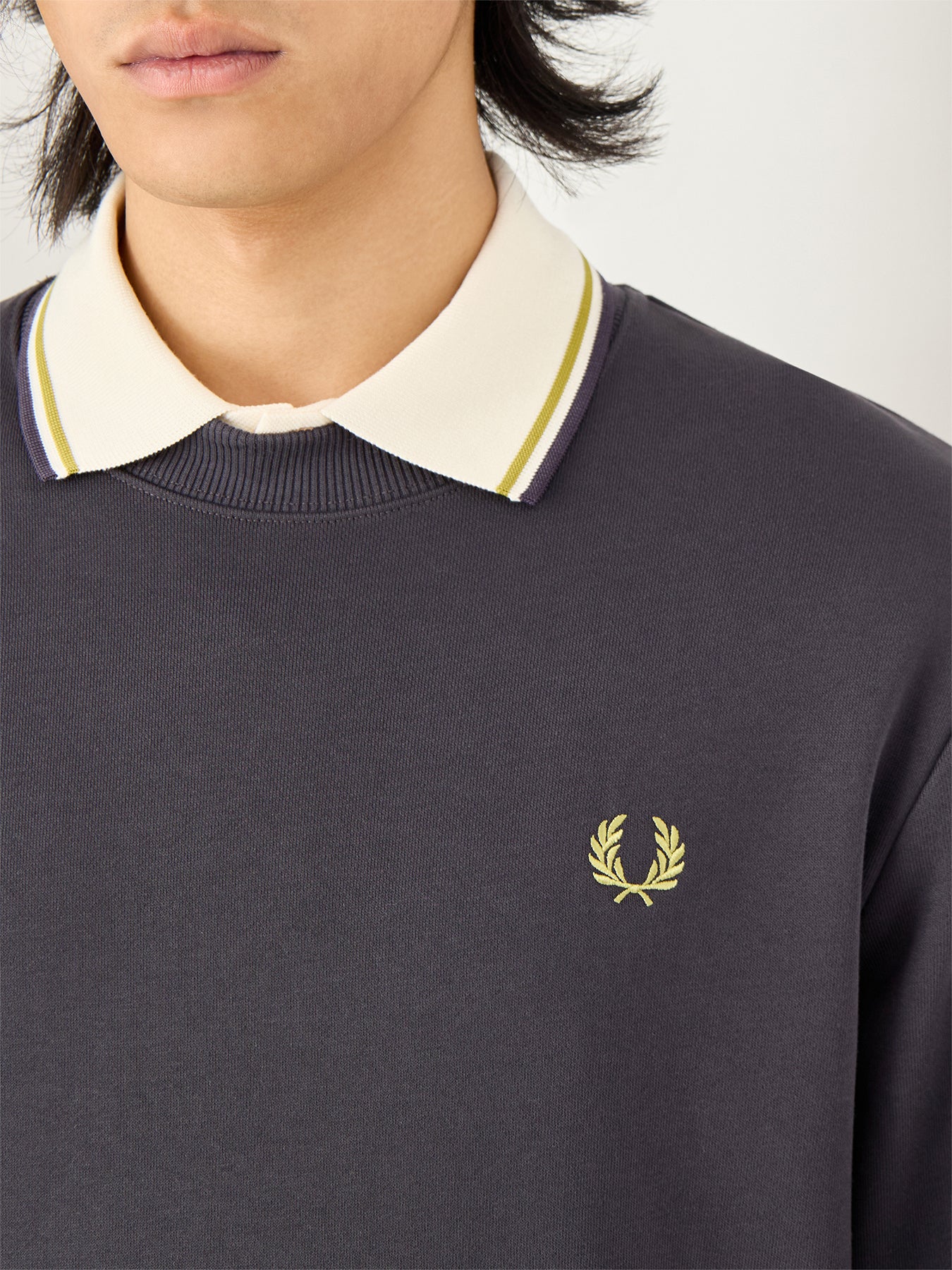 Crew Neck Sweatshirt Grey