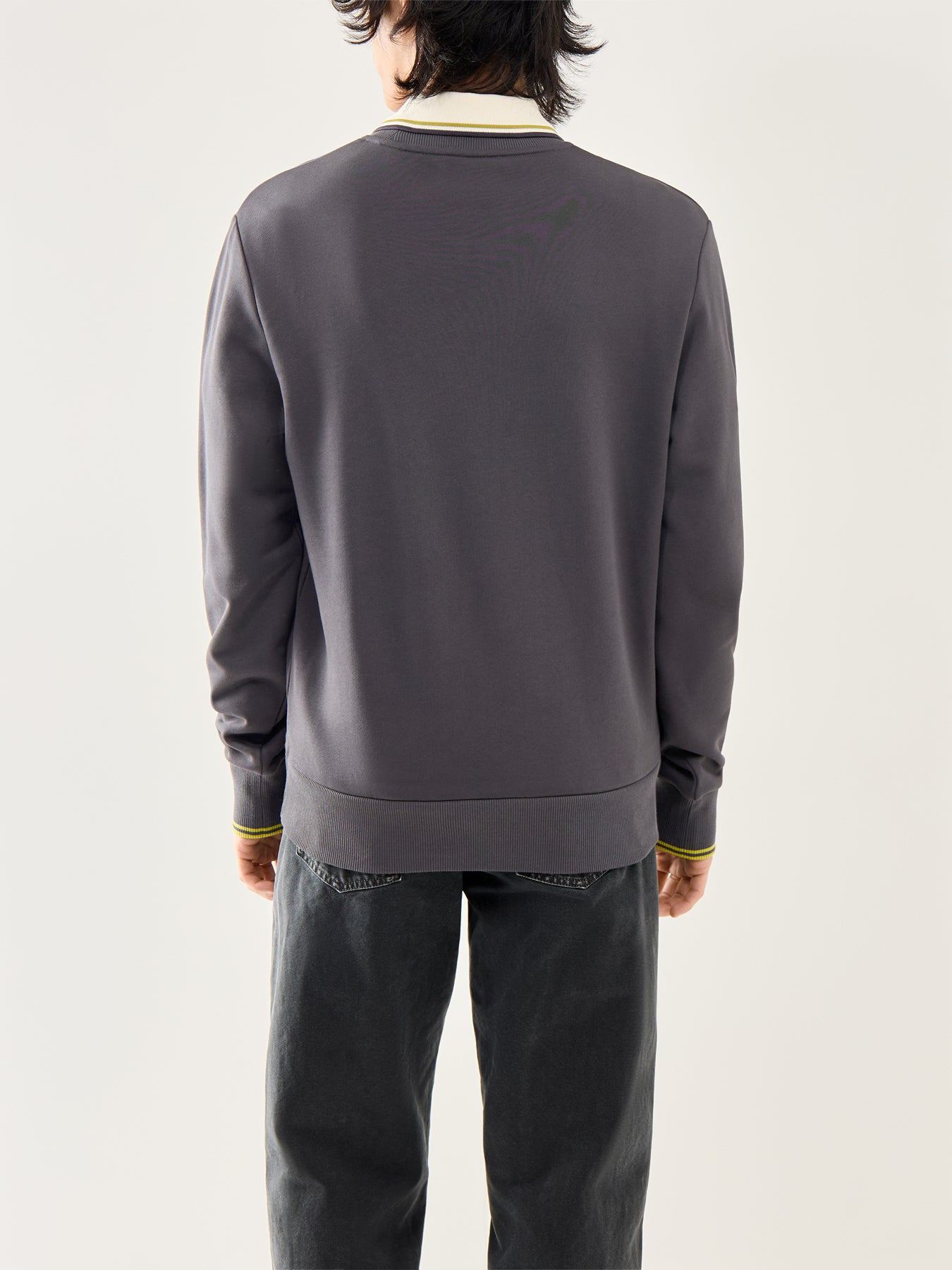 Crew Neck Sweatshirt Grey