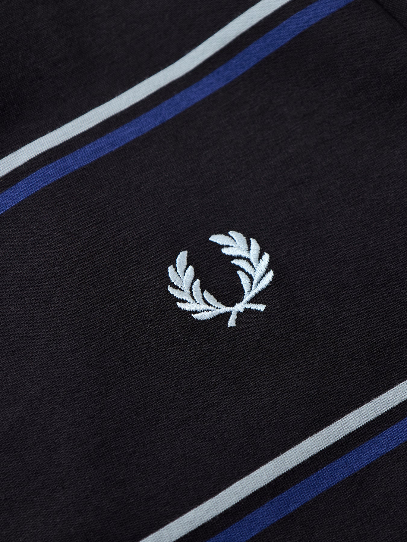 Fine Stripe T-Shirt Navy