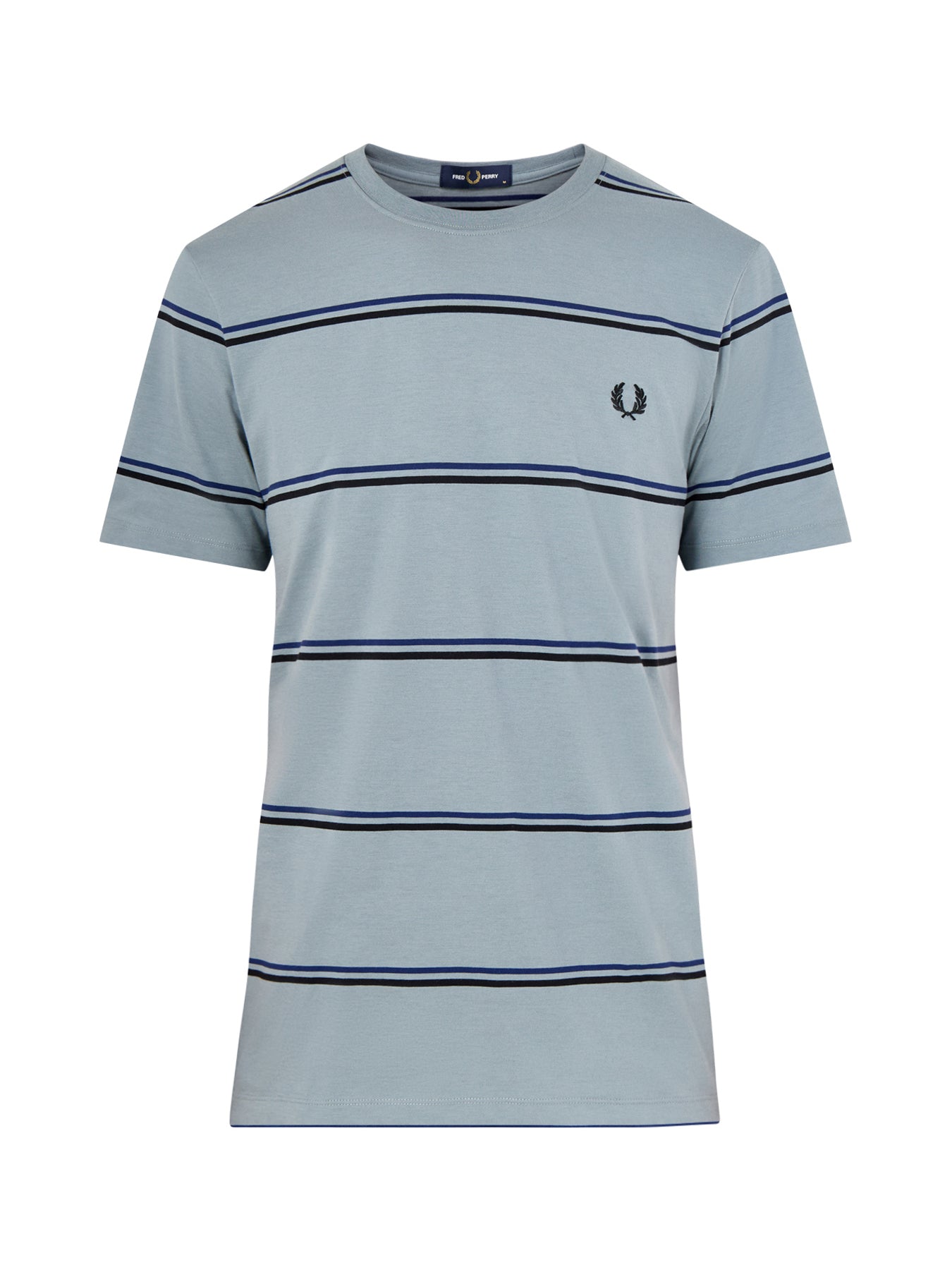 Fine Stripe T-Shirt Blue