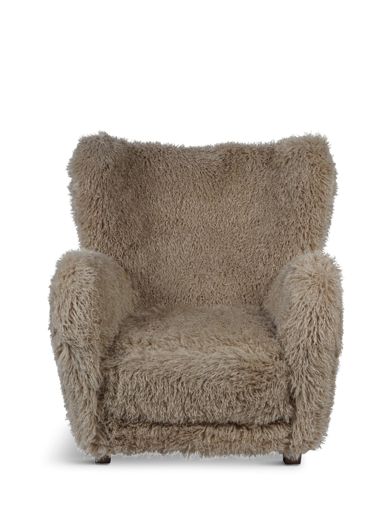 Wallace Faux Sheepskin Armchair Chair