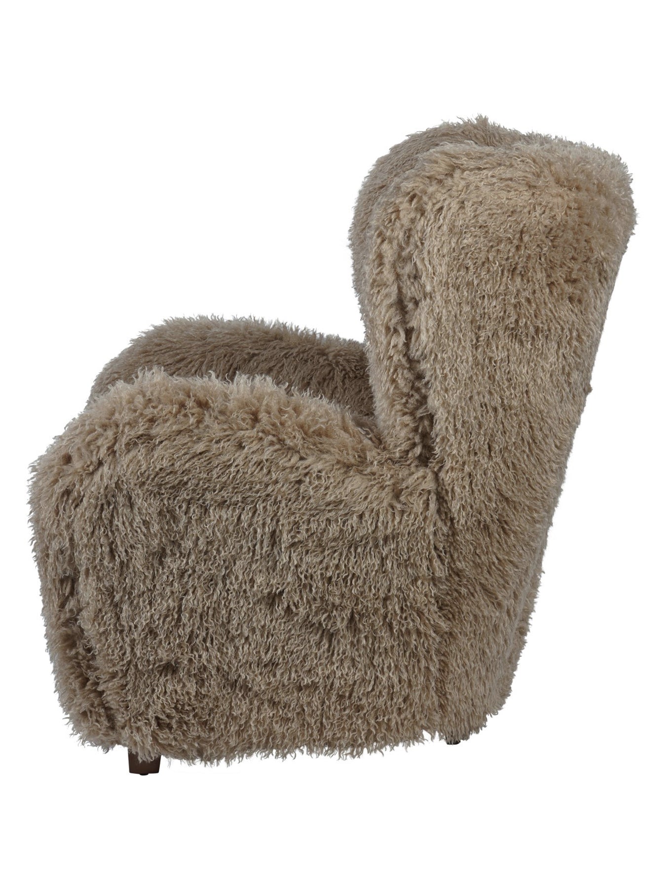 Wallace Faux Sheepskin Armchair Chair
