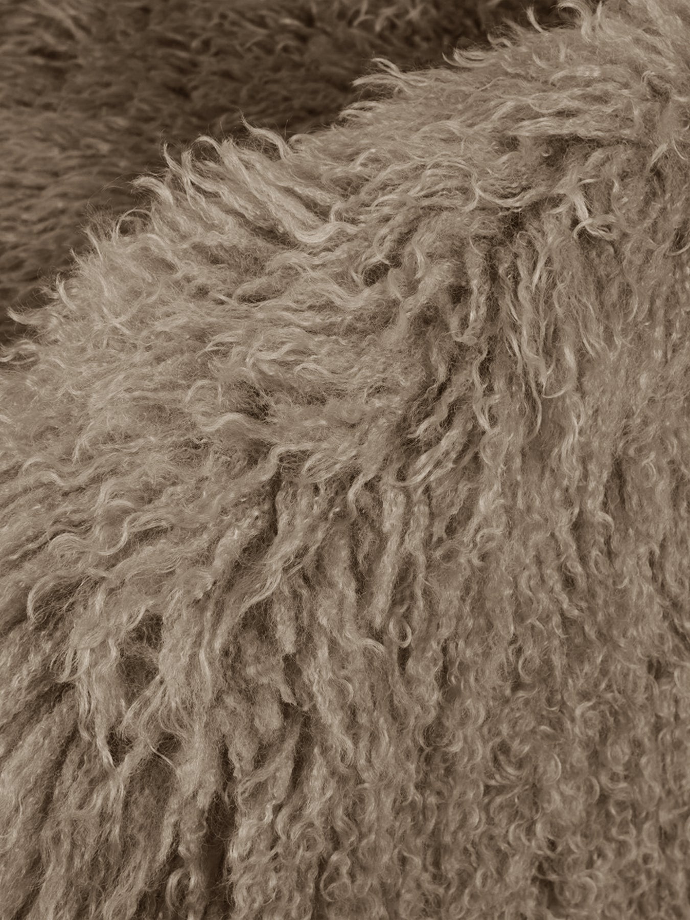 Wallace Faux Sheepskin Armchair Chair