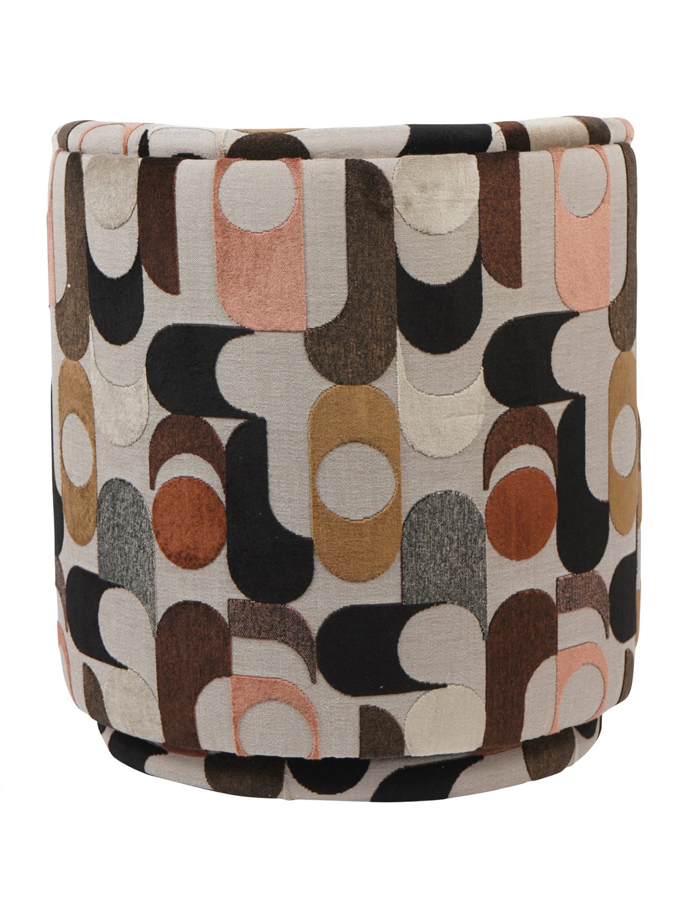 Portico Belgian Velvet Swivel Chair