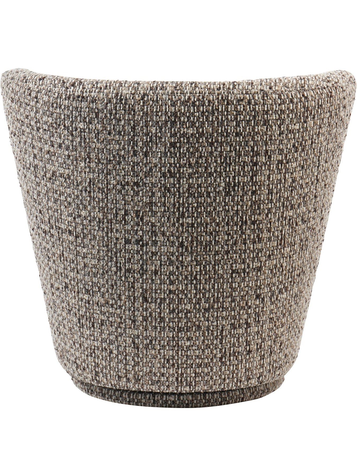 Roehampton Textured Slub Swivel Chair Mocha