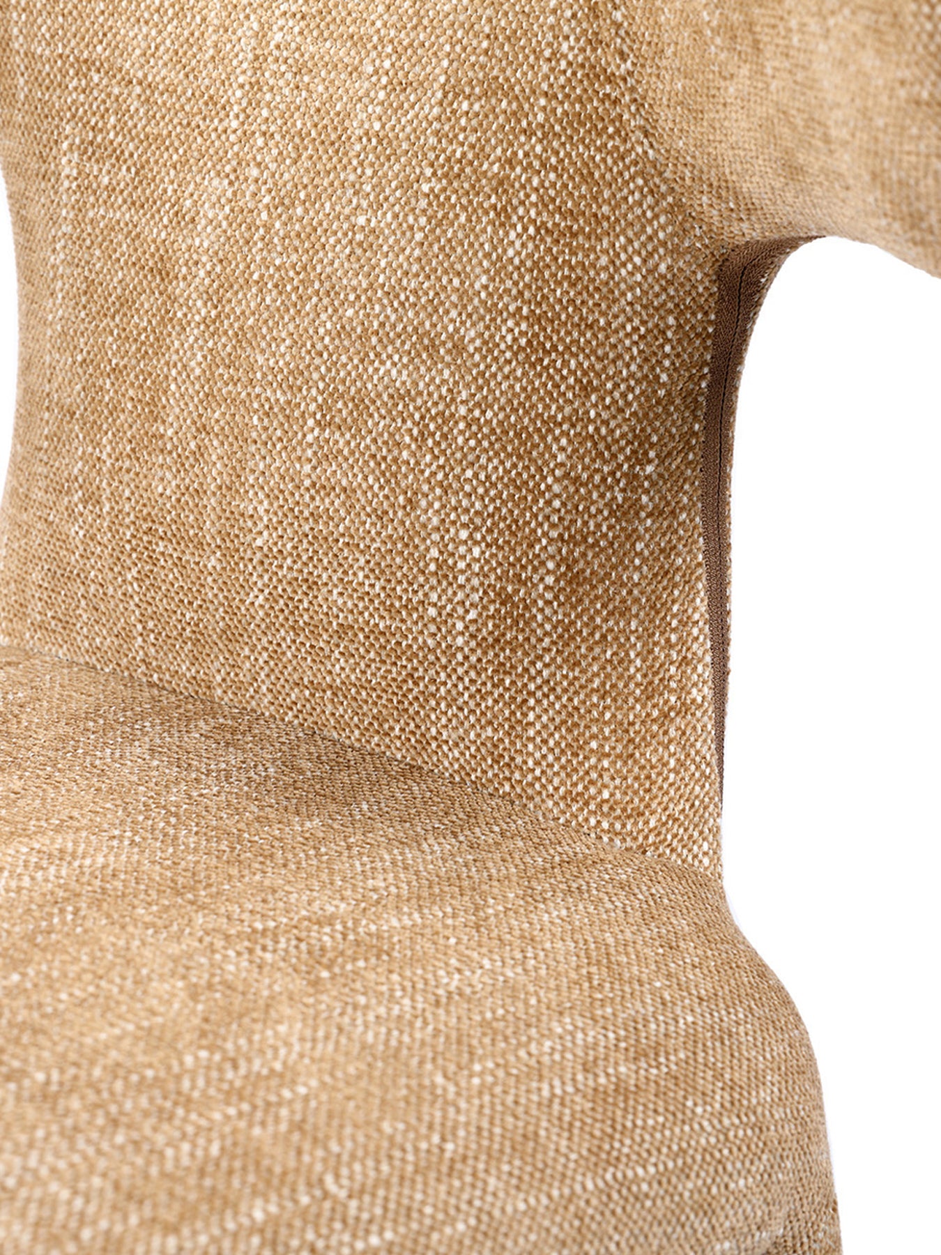 Pair of Milo Upholstered Dining Chairs in Wheat